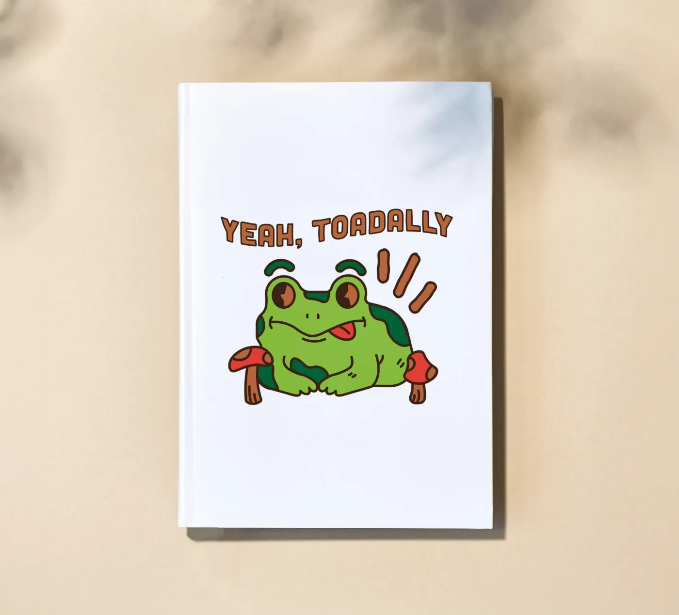 Yeah, Toadally notebook by DesignArt