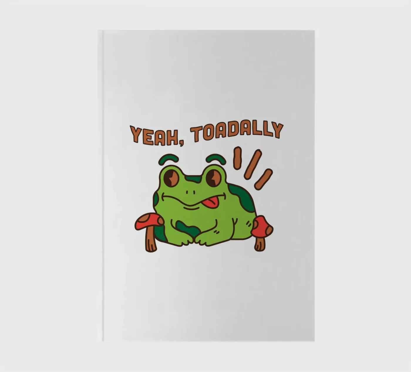 Yeah, Toadally notebook by DesignArt