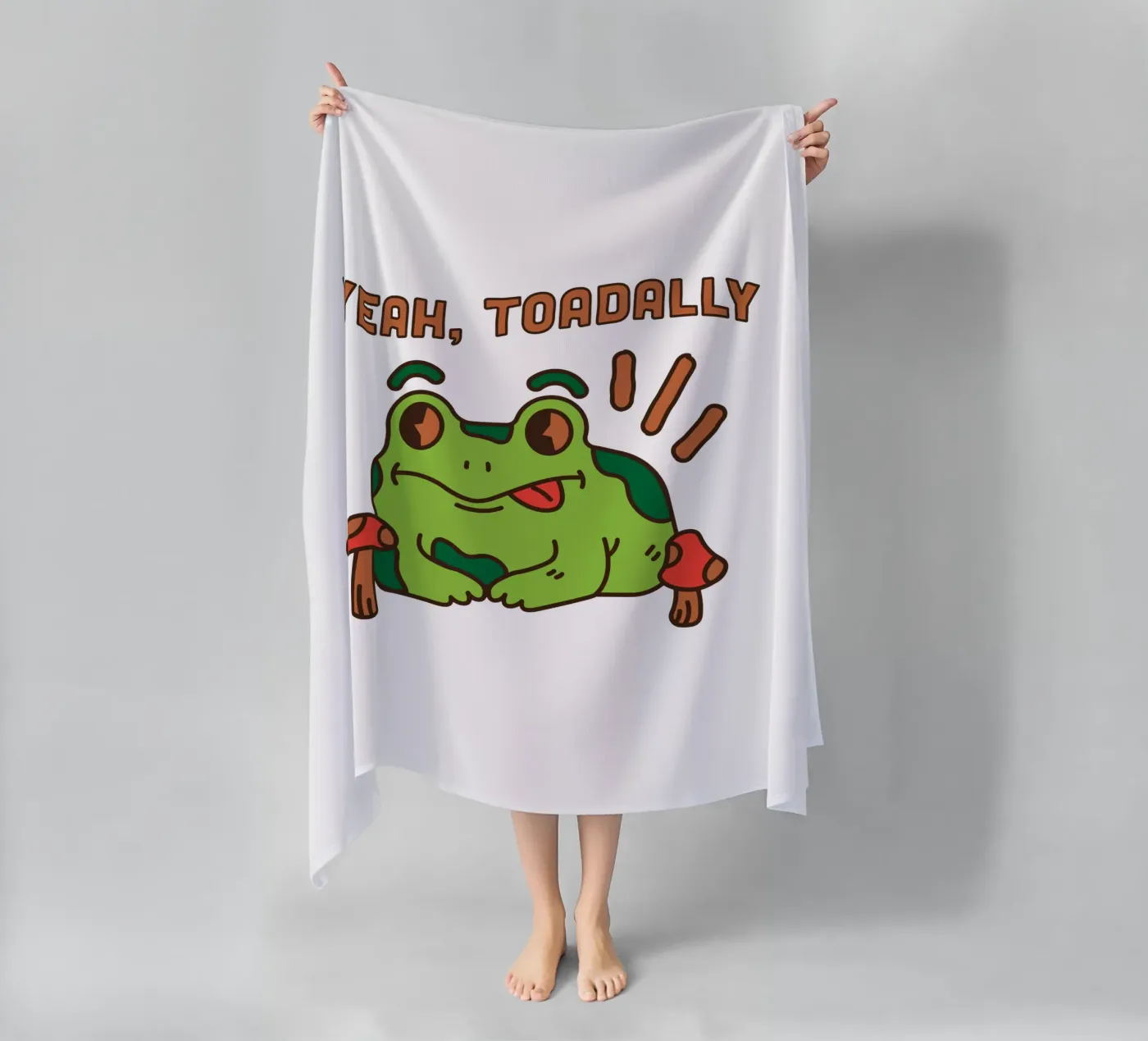 Sì, Rospo telo mare da DesignArt