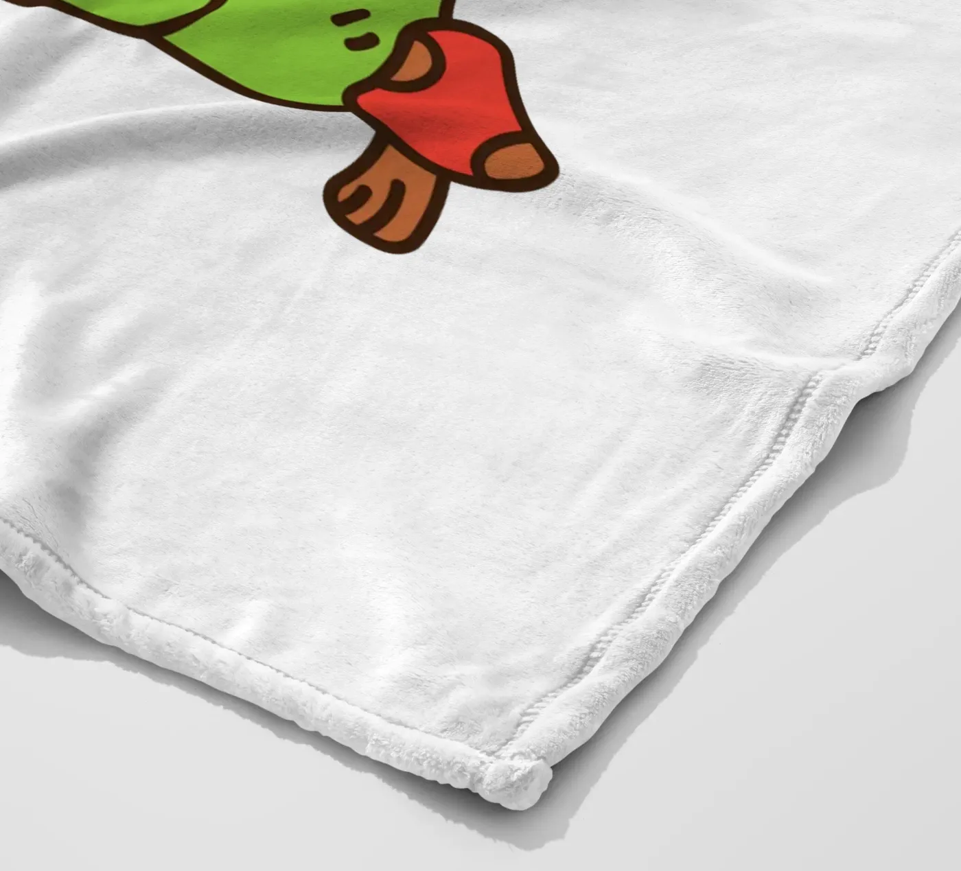 Yeah, Toadally fleece blanket by DesignArt