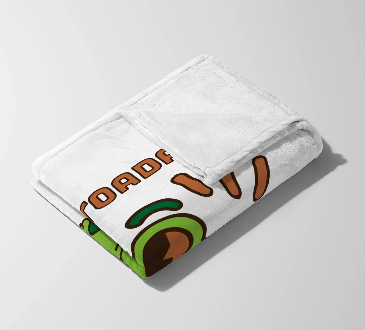 Yeah, Toadally fleece blanket by DesignArt