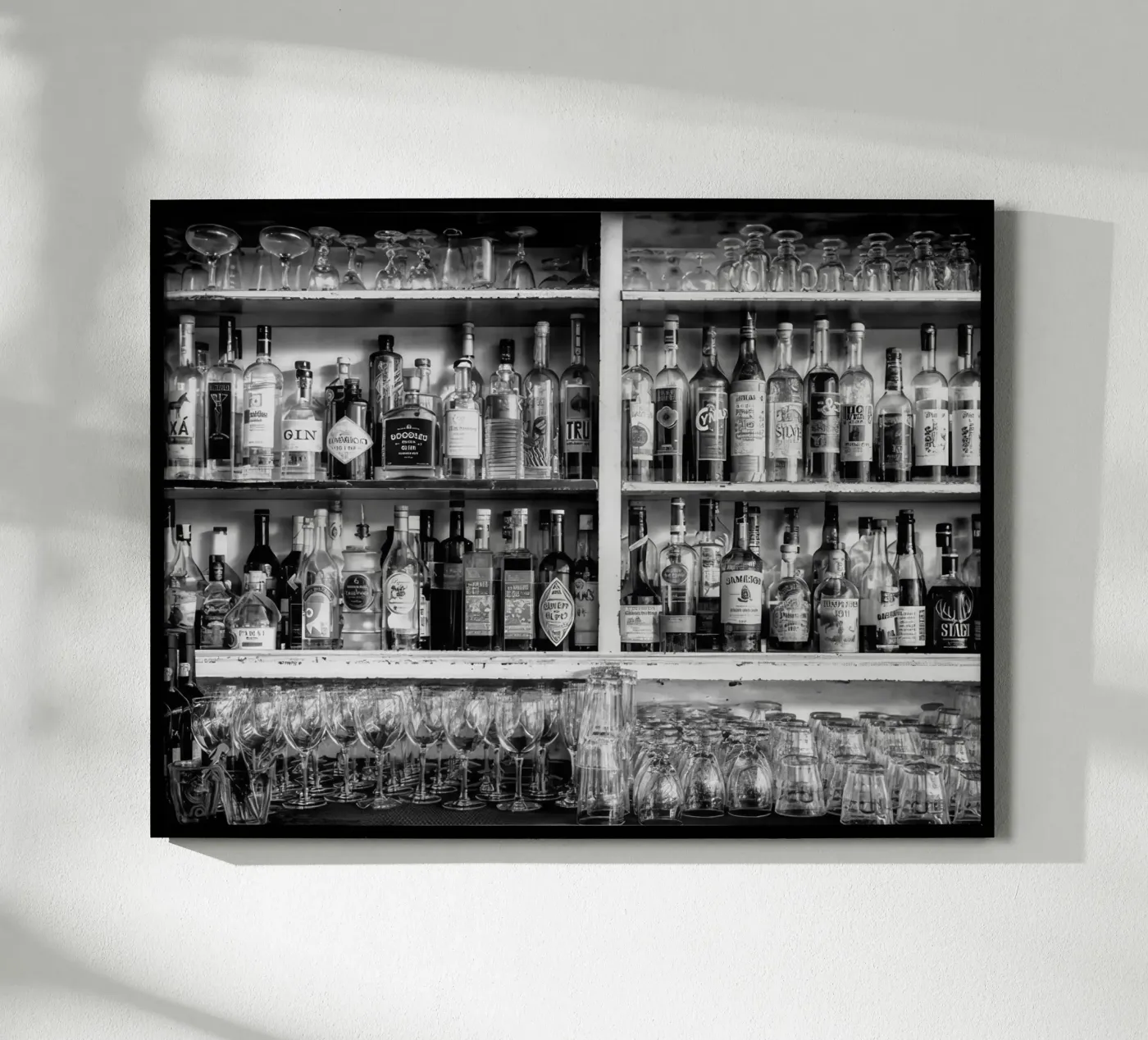 Al bar poster da memory in photograph