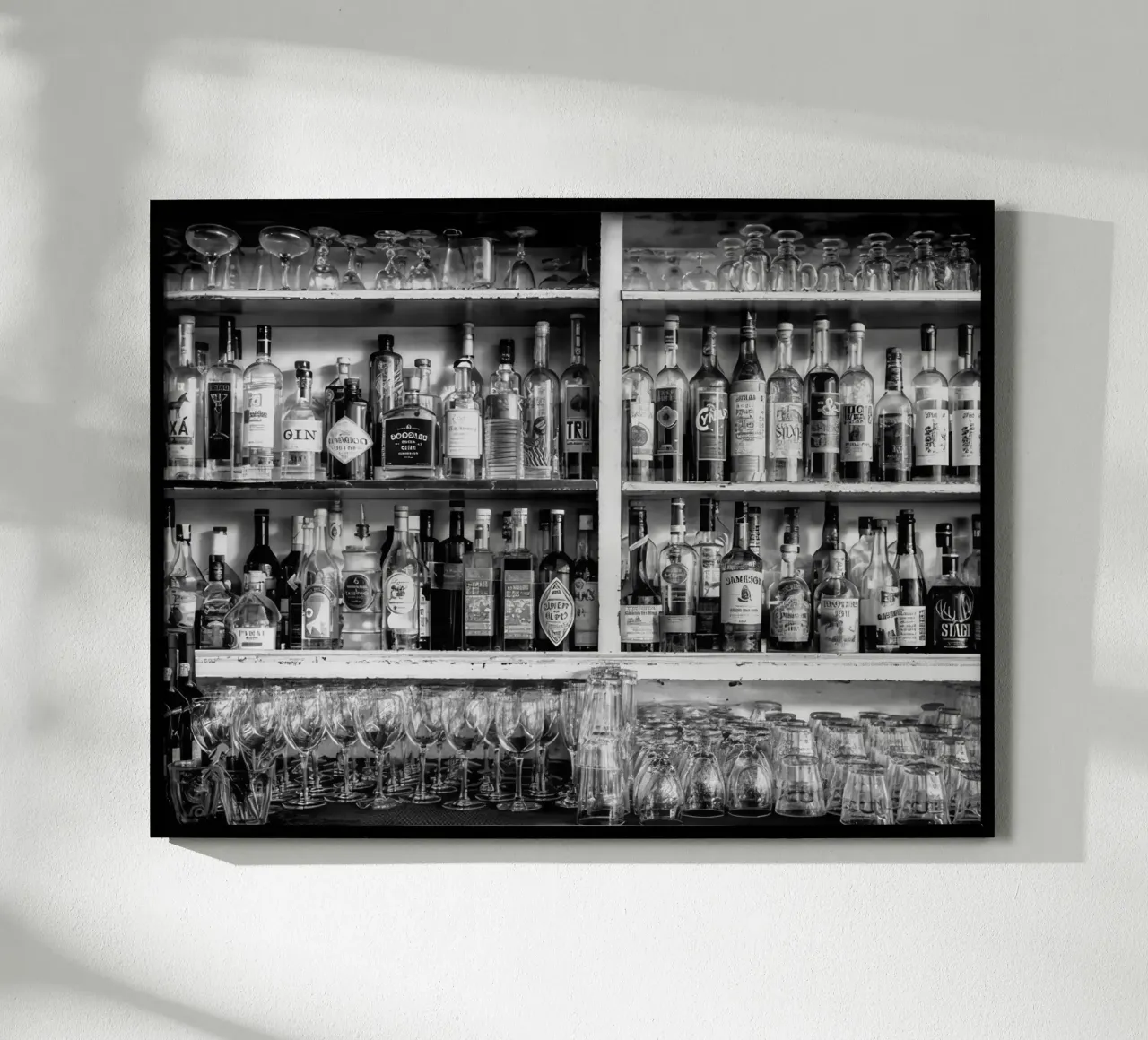 Al bar poster da memory in photograph