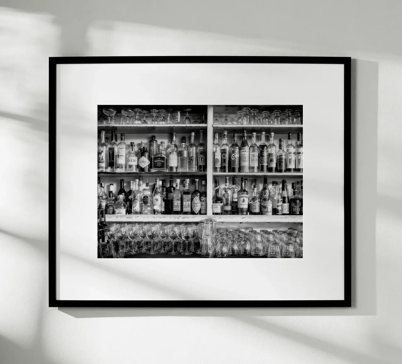 Al bar poster da memory in photograph