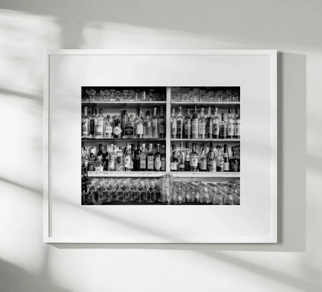 Al bar poster da memory in photograph