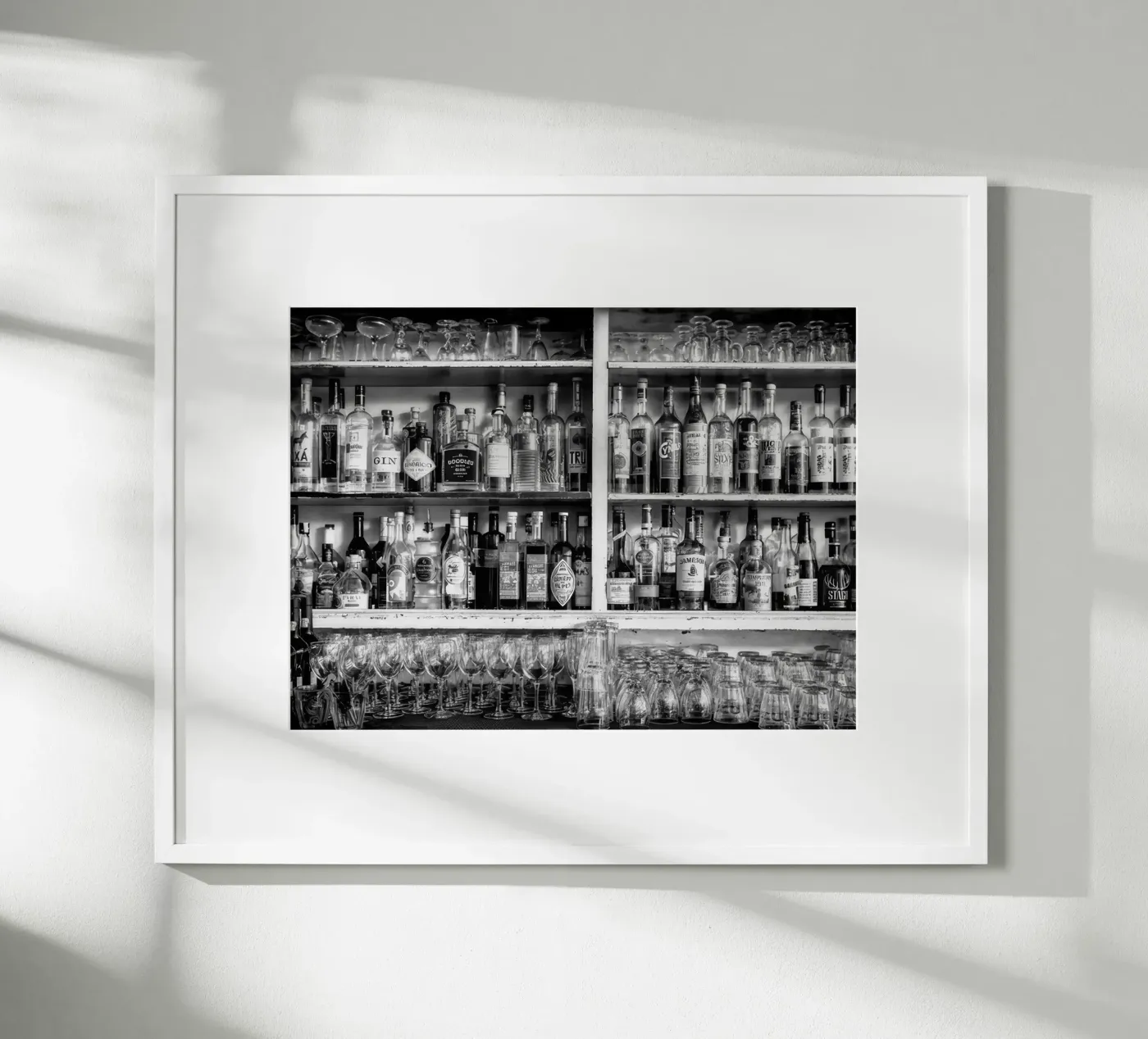Al bar poster da memory in photograph