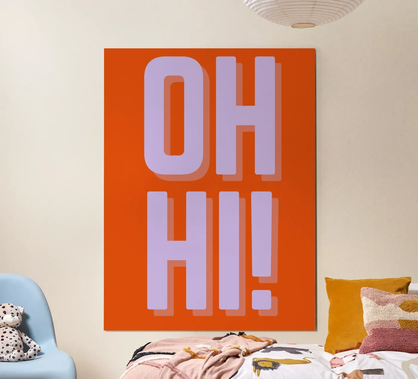 Pop Benvenuto poster da TYPEHAUS
