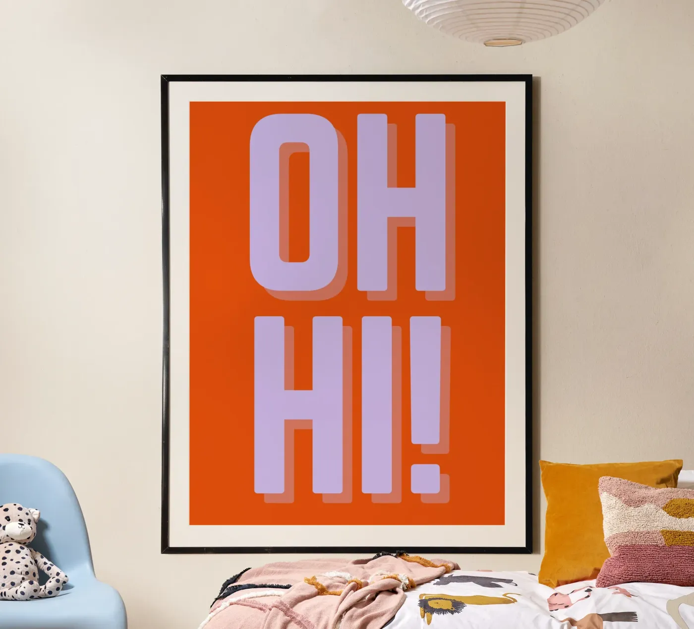 Pop Benvenuto poster da TYPEHAUS