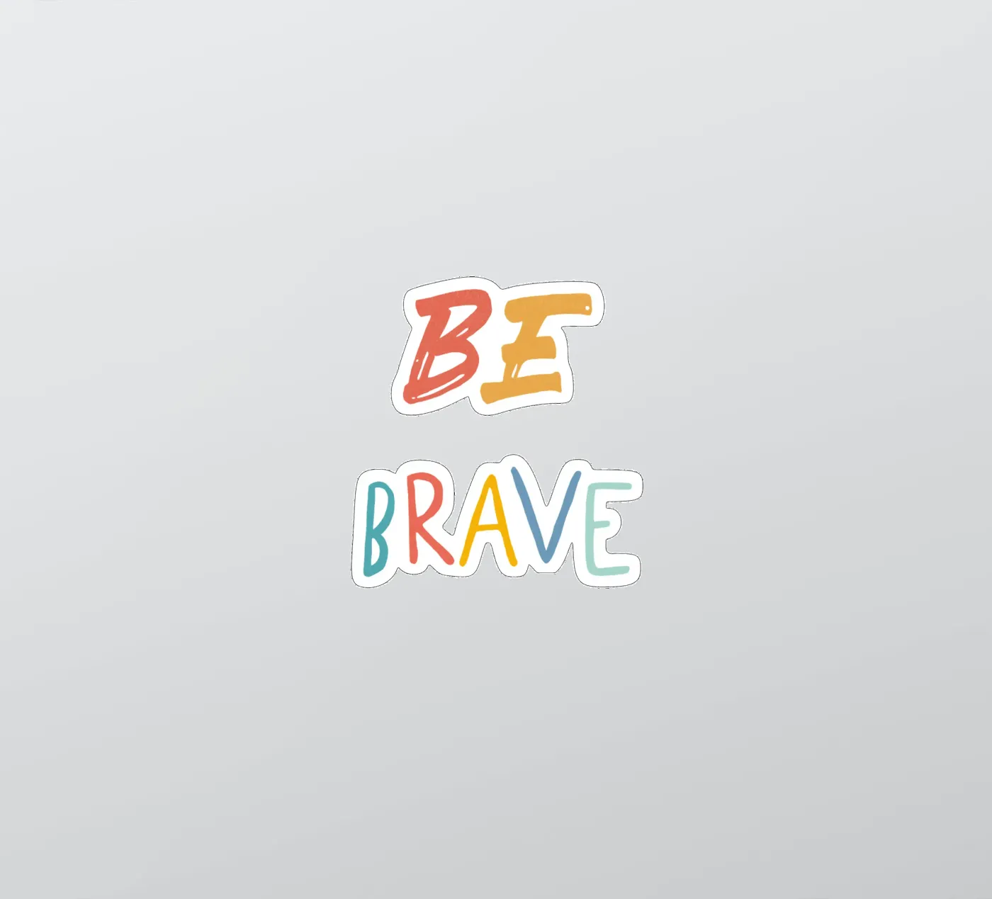 Sei mutig! Sticker von Jelis_art