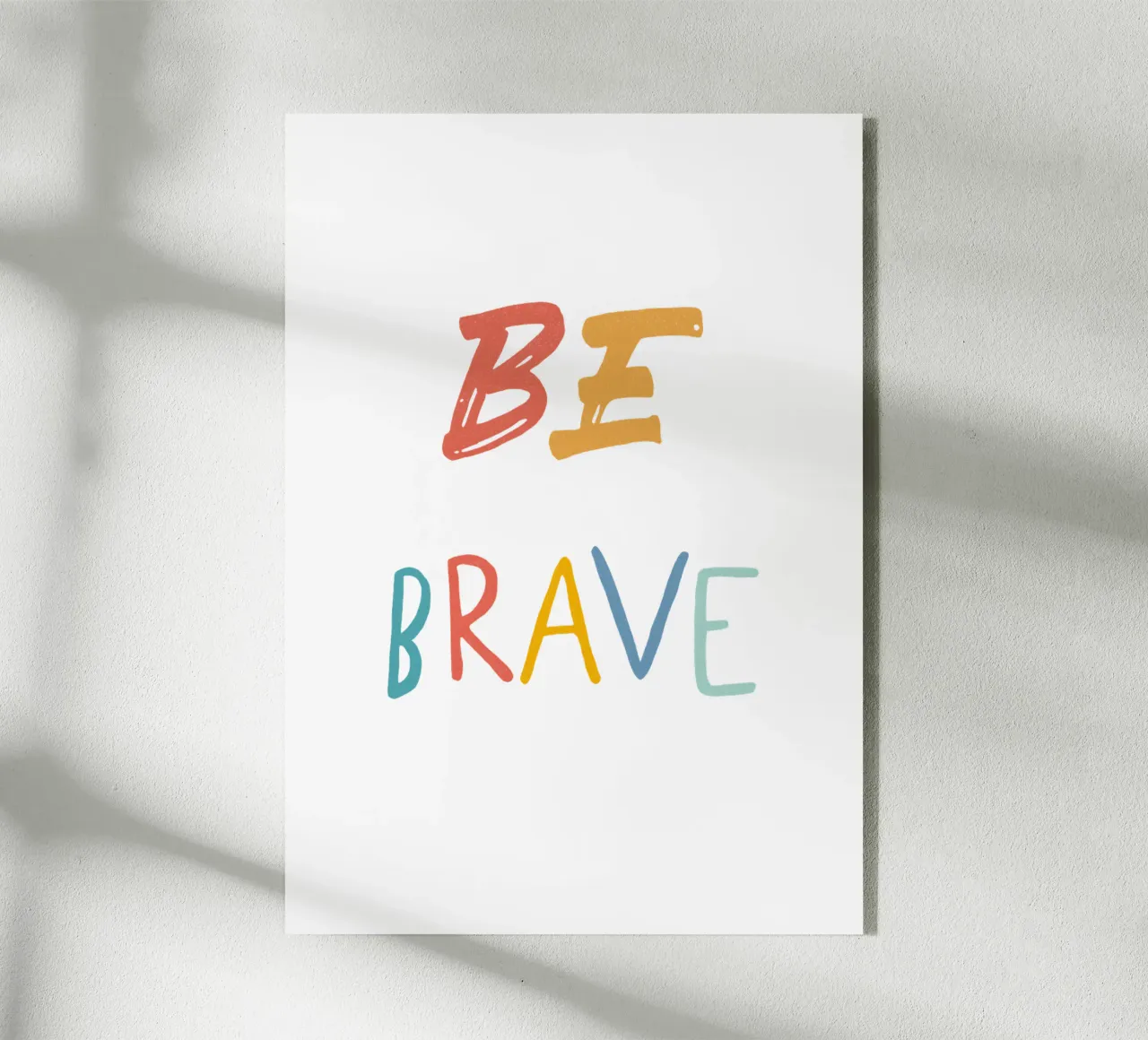 Sii CORAGGIOSO plexiglass da Jelis_art