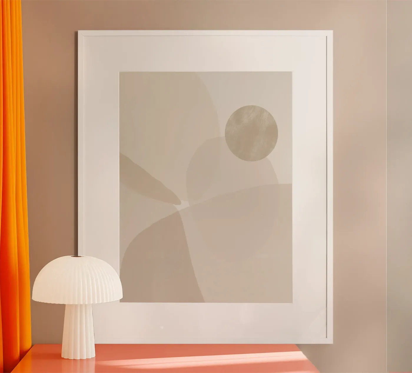 Forme astratte delicate poster da Life of Pie