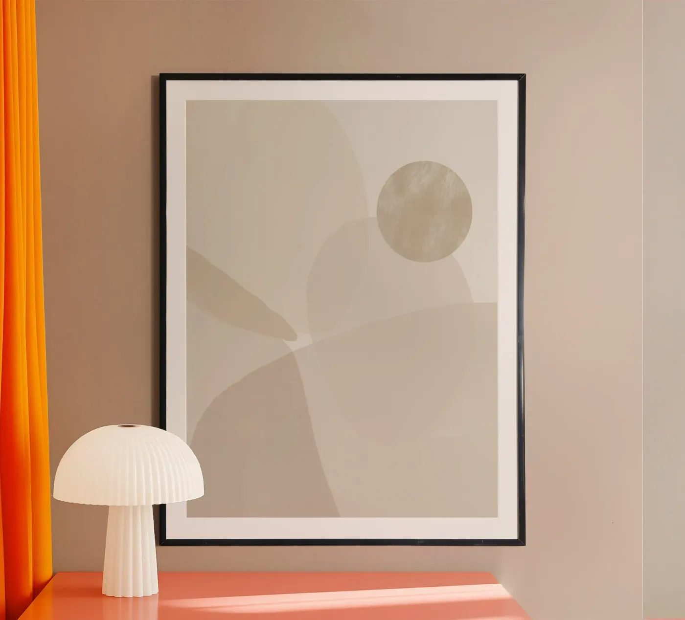 Forme astratte delicate poster da Life of Pie