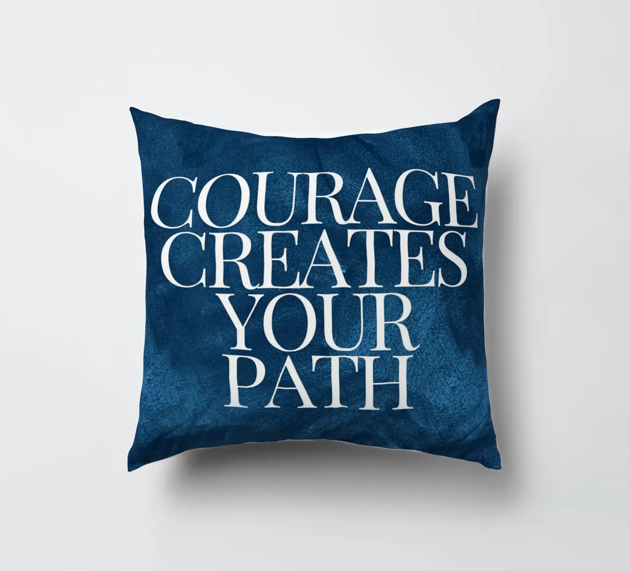 Courage: The Path to Your Dreams decorative cushion by Artistic-shop
