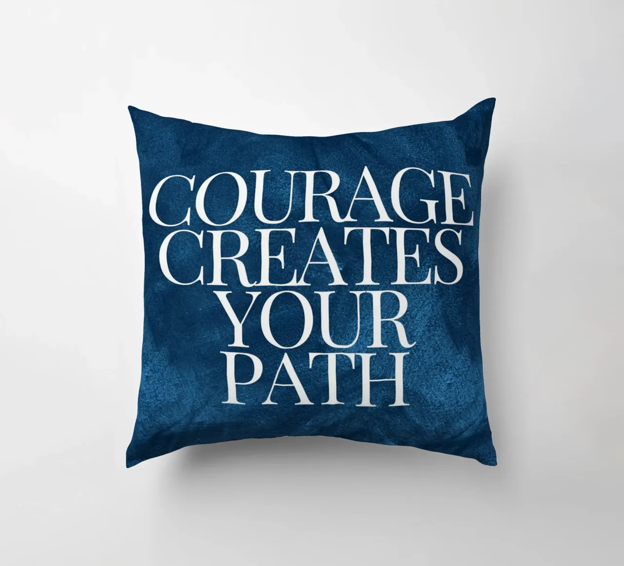 Courage: The Path to Your Dreams decorative cushion by Artistic-shop