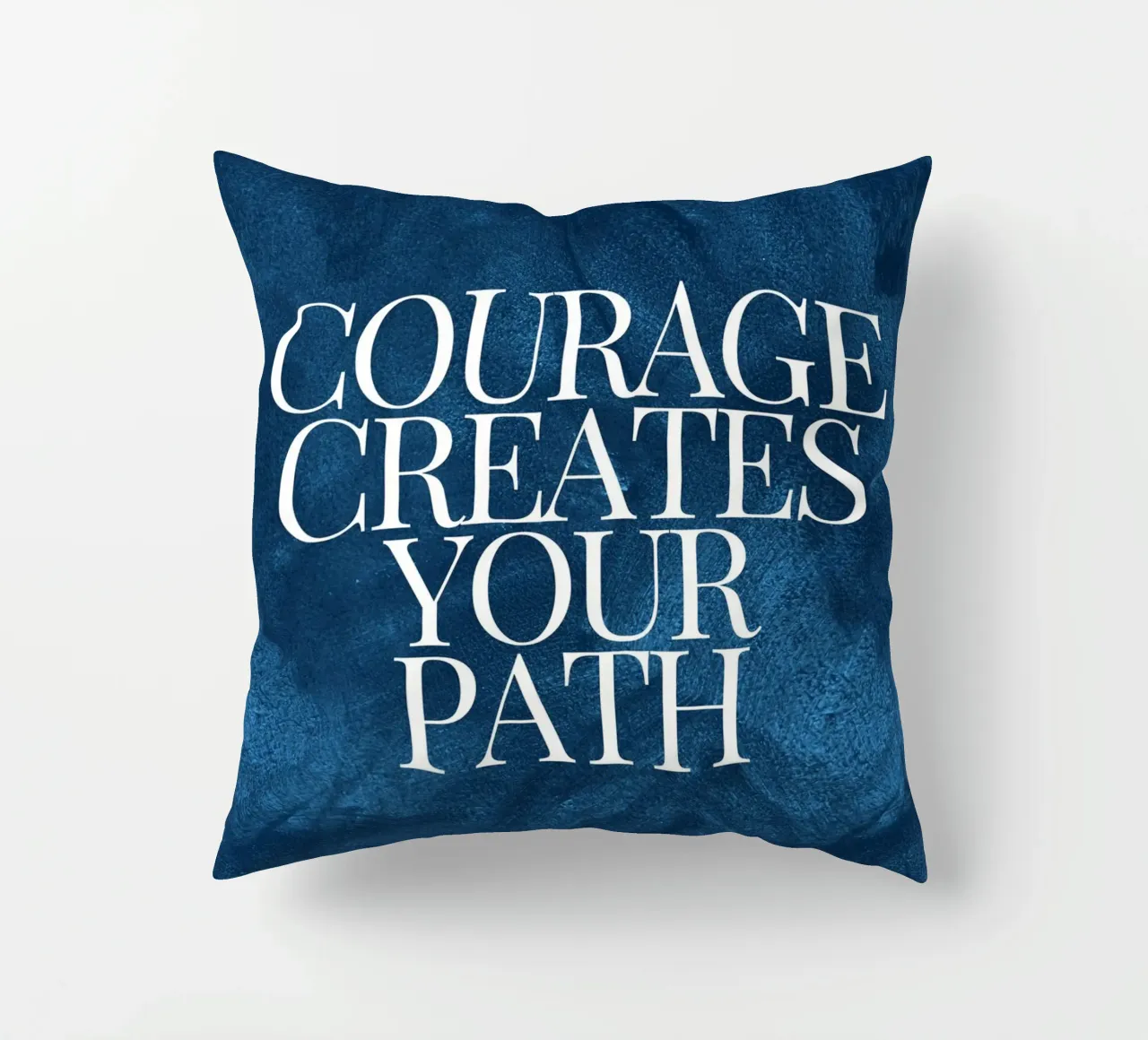 Courage: The Path to Your Dreams decorative cushion by Artistic-shop