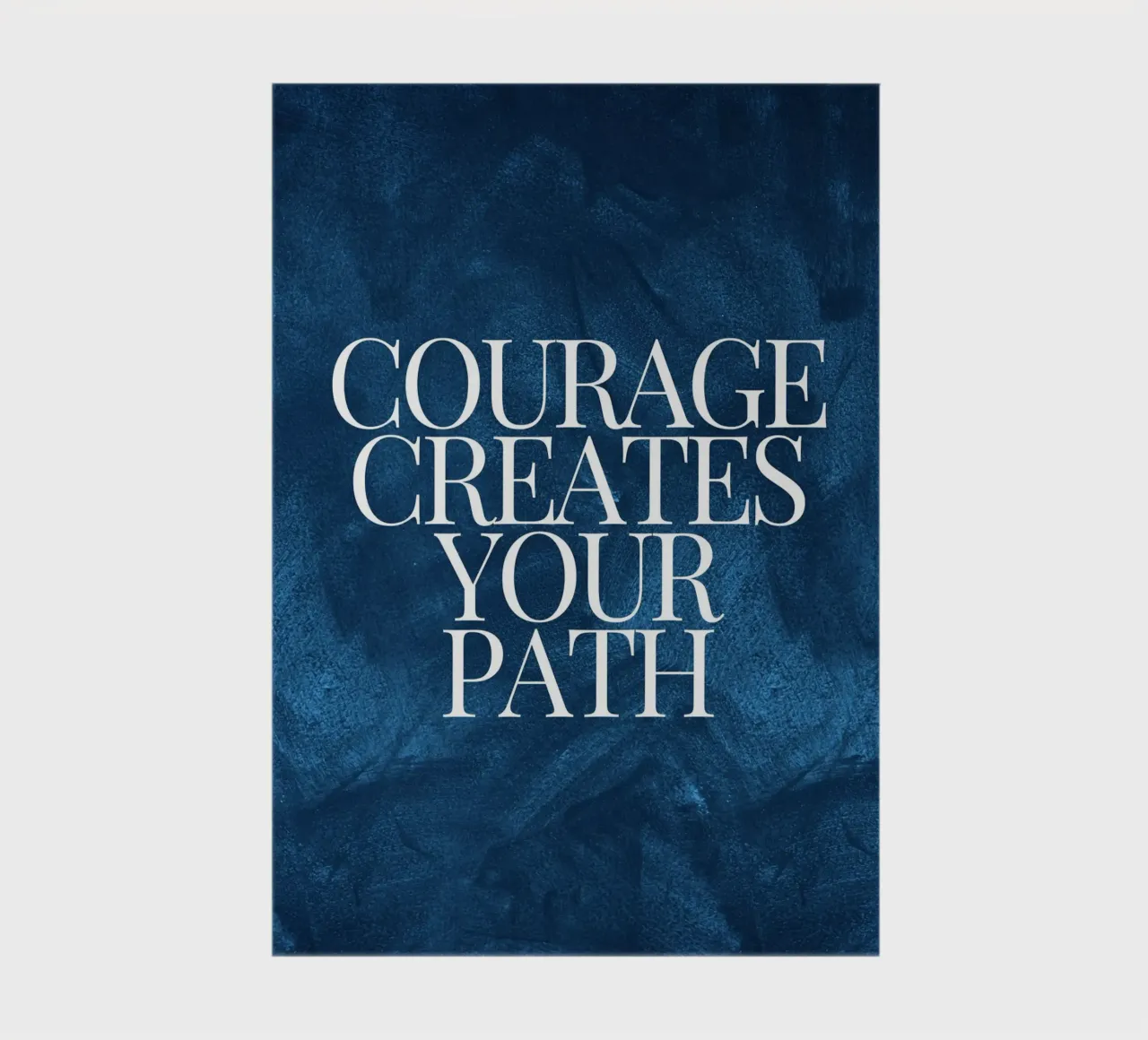 Courage: The Path to Your Dreams notebook by Artistic-shop