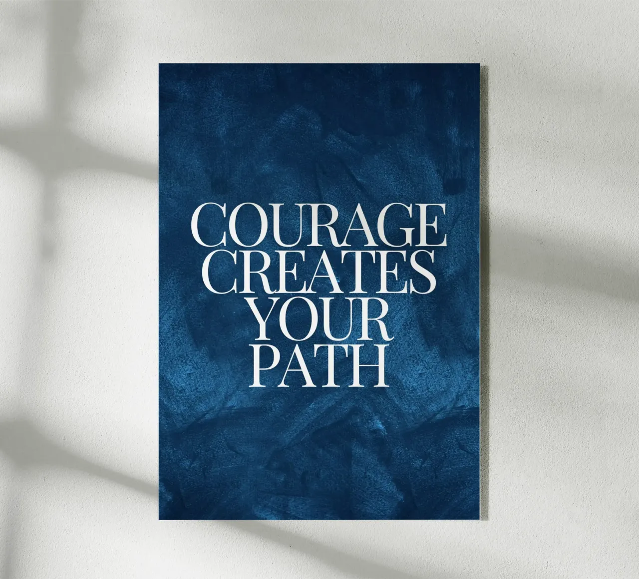 Courage: The Path to Your Dreams acrylic glass by Artistic-shop
