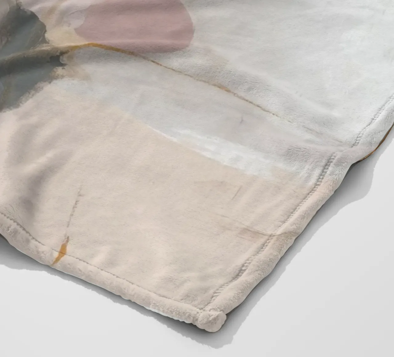 Romantische structuur Chic fleecedeken van Carinaprint