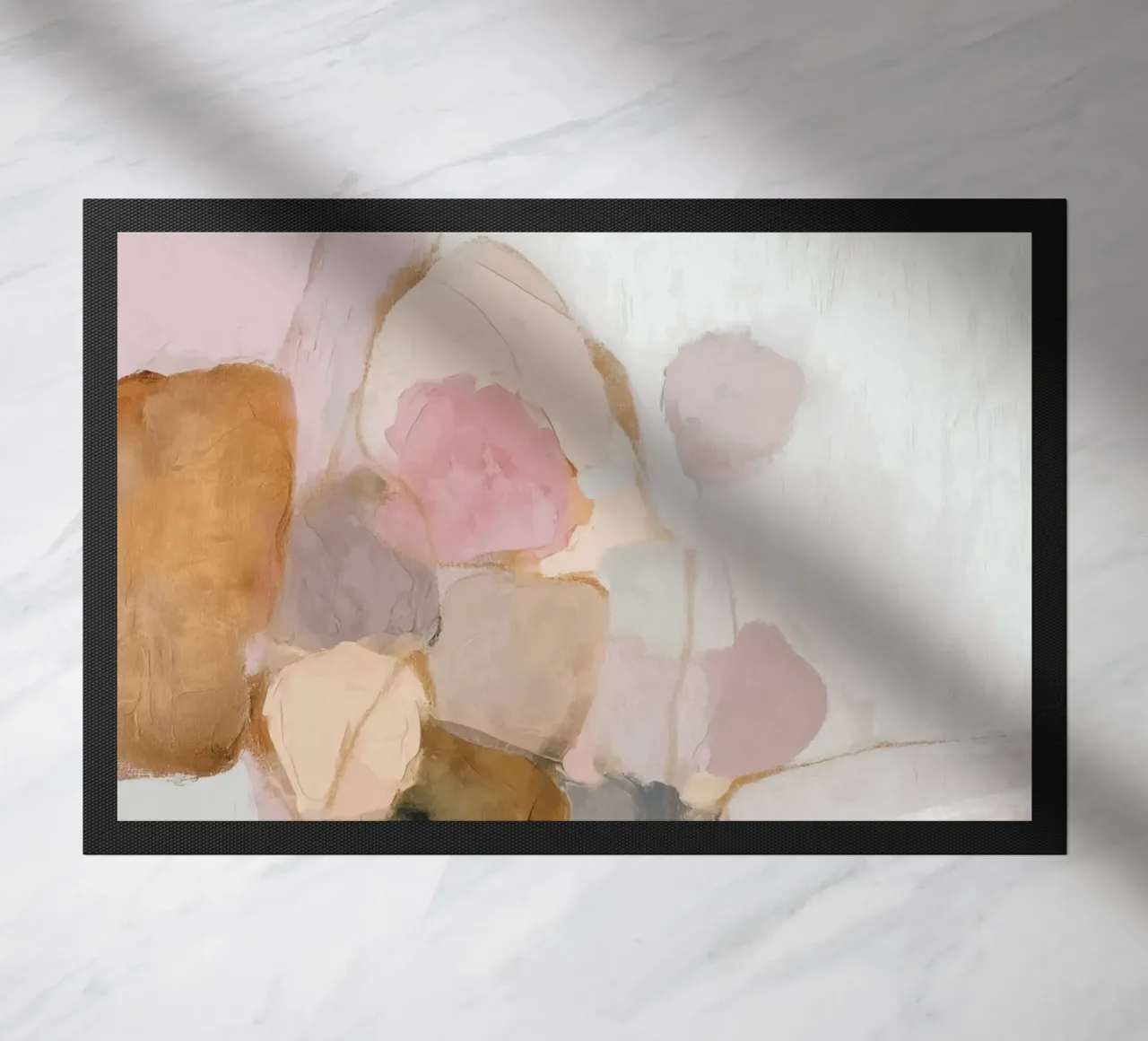 Romantic Structure Chic doormat by Carinaprint