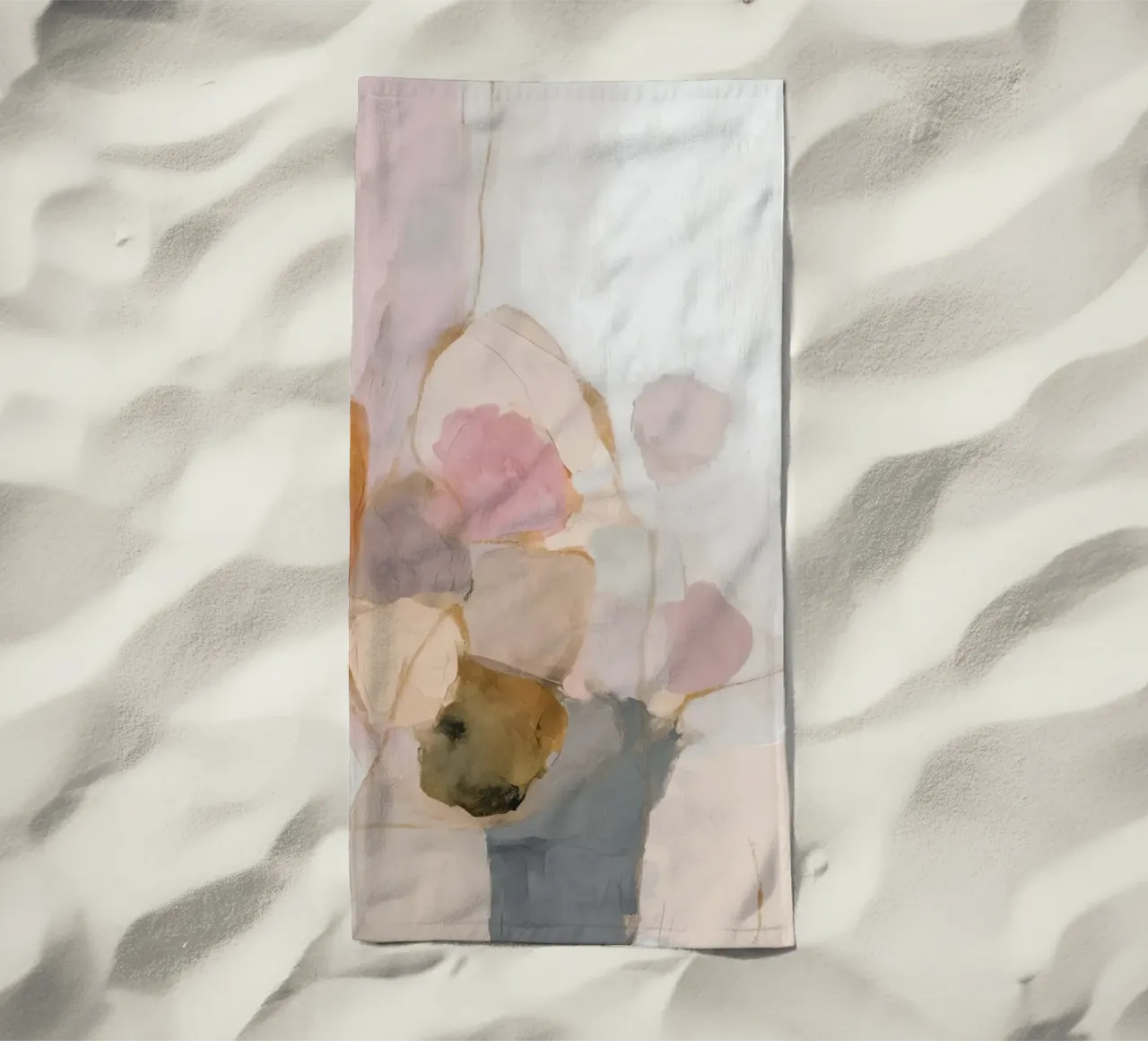 Struttura romantica Chic telo mare da Carinaprint