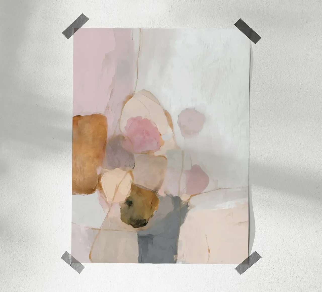 Romantic Structure Chic poster by Carinaprint