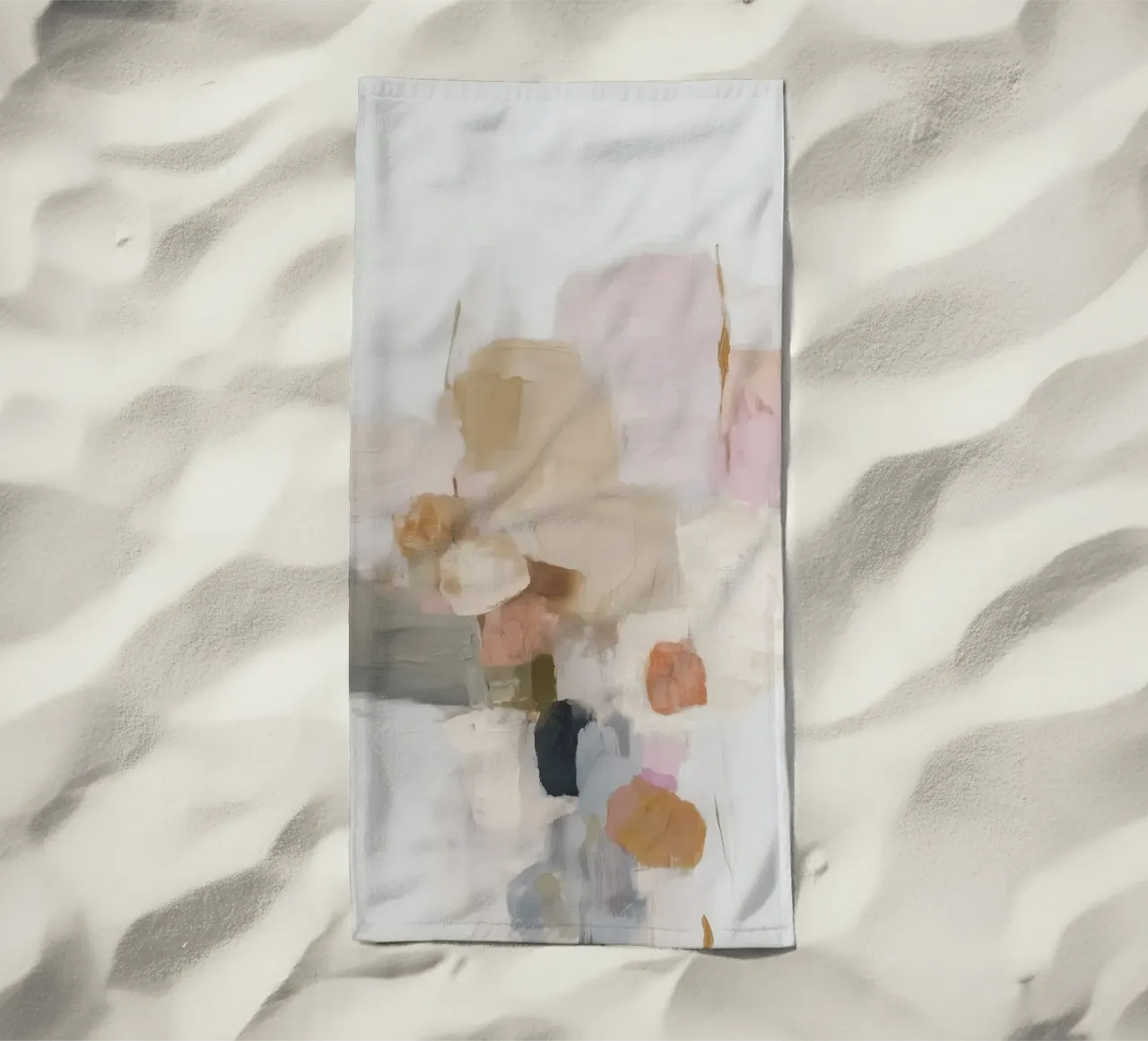 Romantiche superfici colorate telo mare da Carinaprint