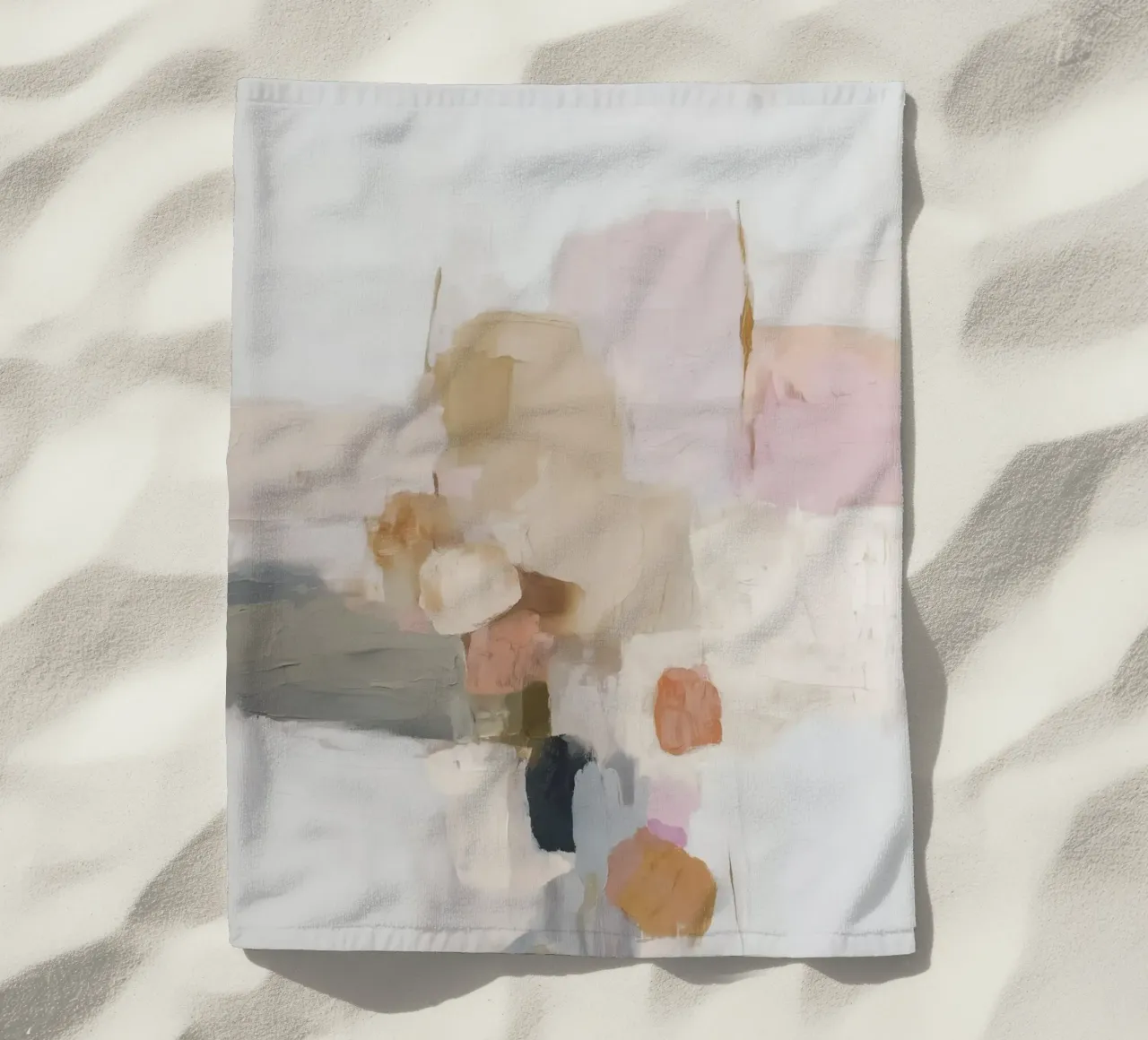 Romantiche superfici colorate telo mare da Carinaprint