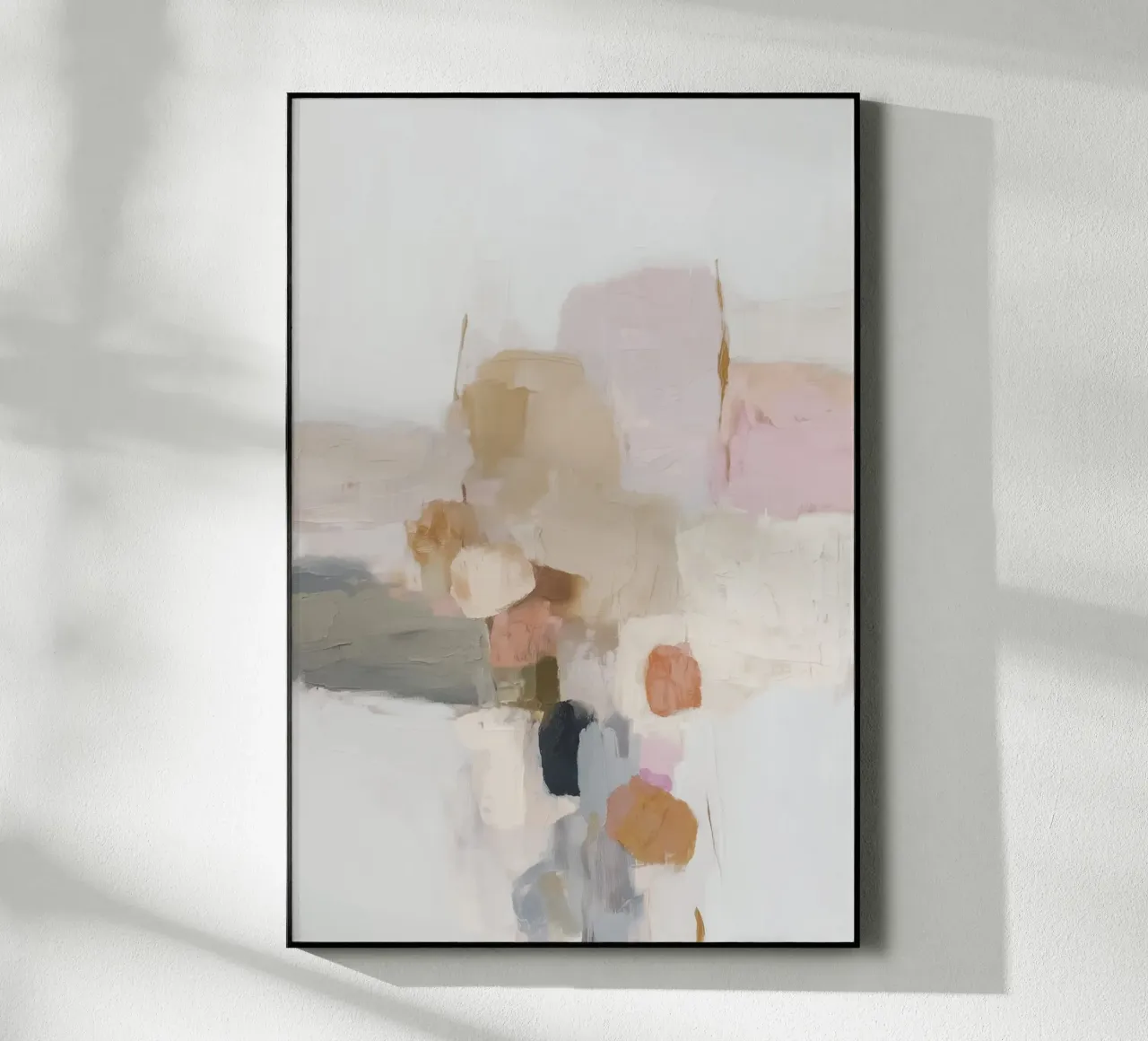 Romantic colour fields Acryl-Glas von Carinaprint