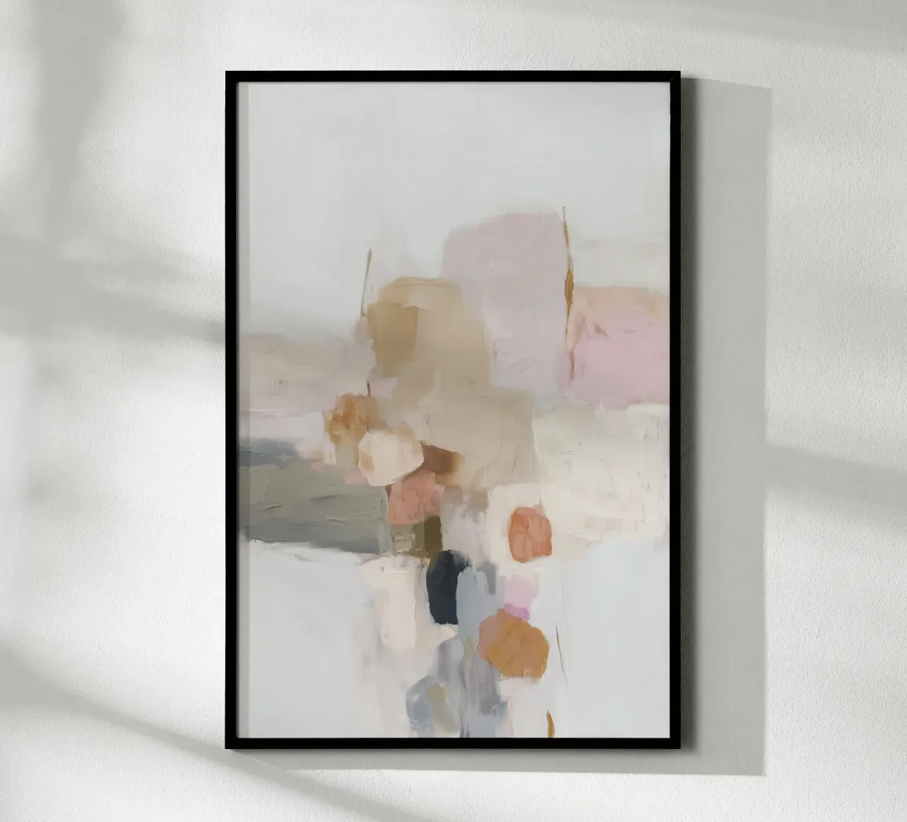 Romantic colour fields poster by Carinaprint