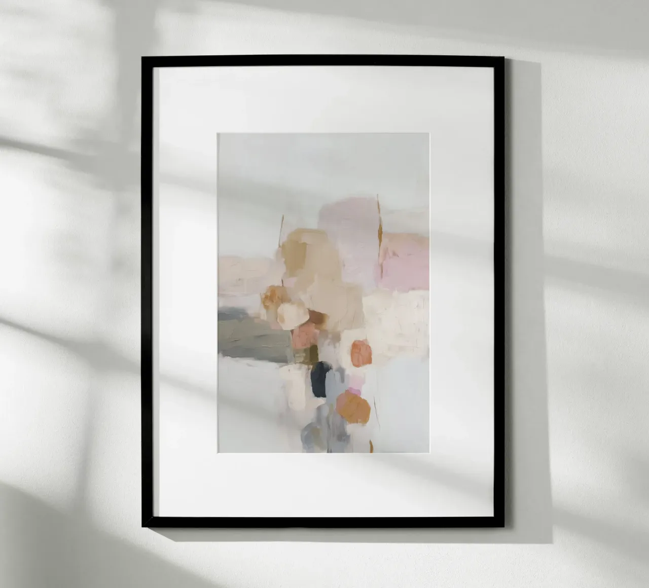 Romantic colour fields poster by Carinaprint