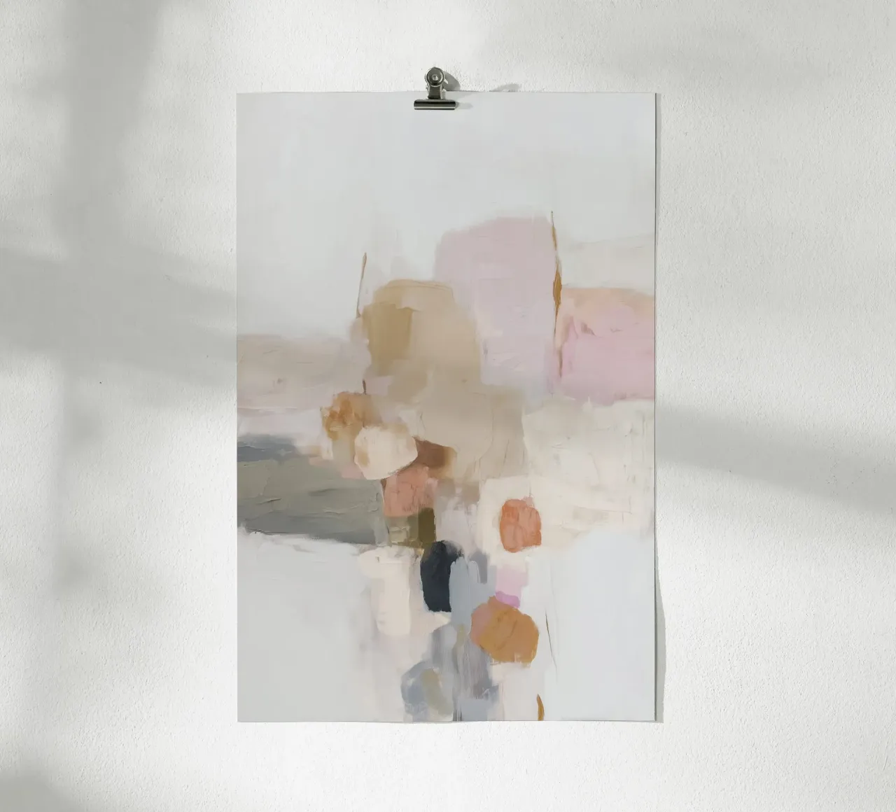 Romantic colour fields poster by Carinaprint