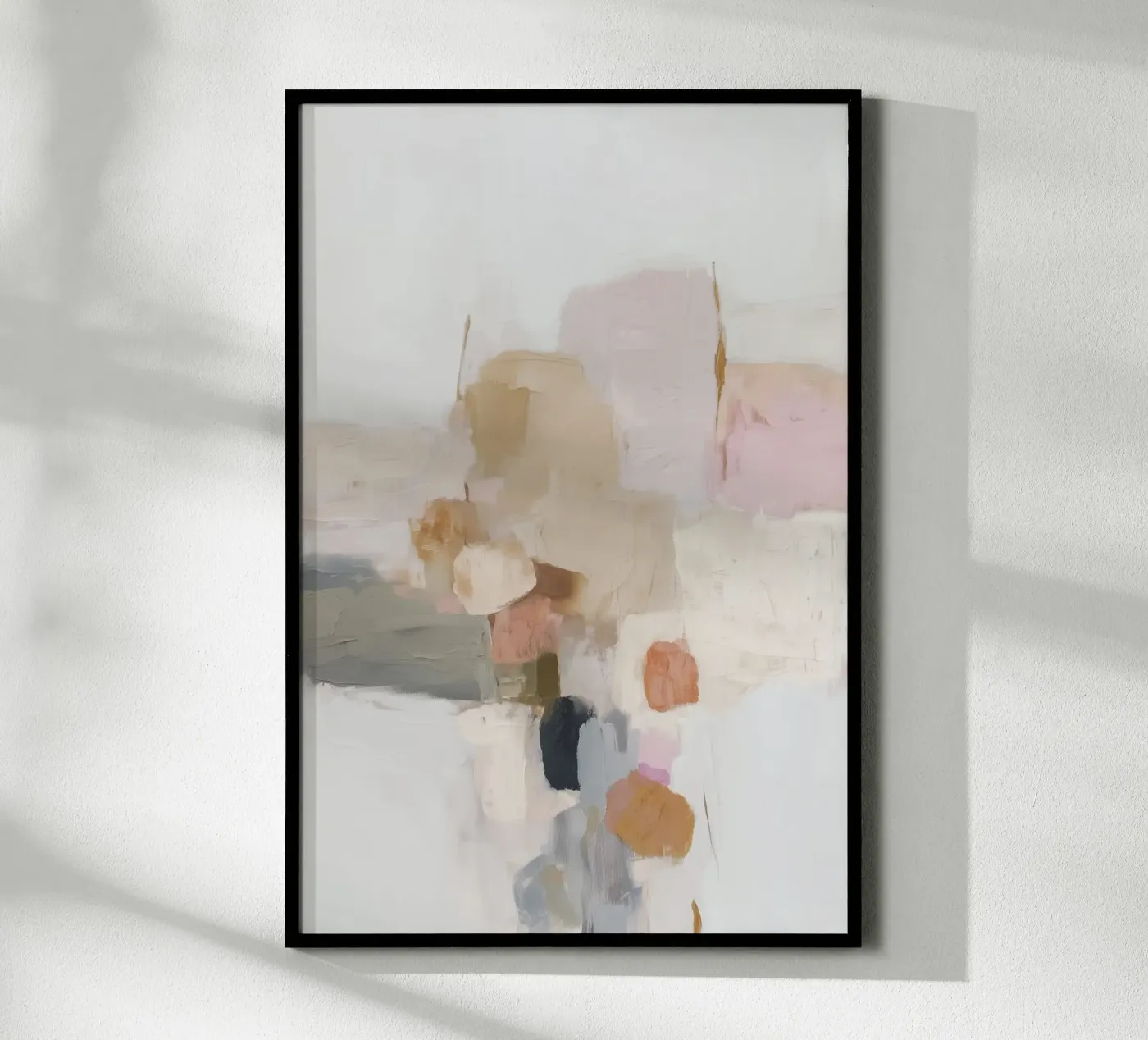 Romantic colour fields poster by Carinaprint