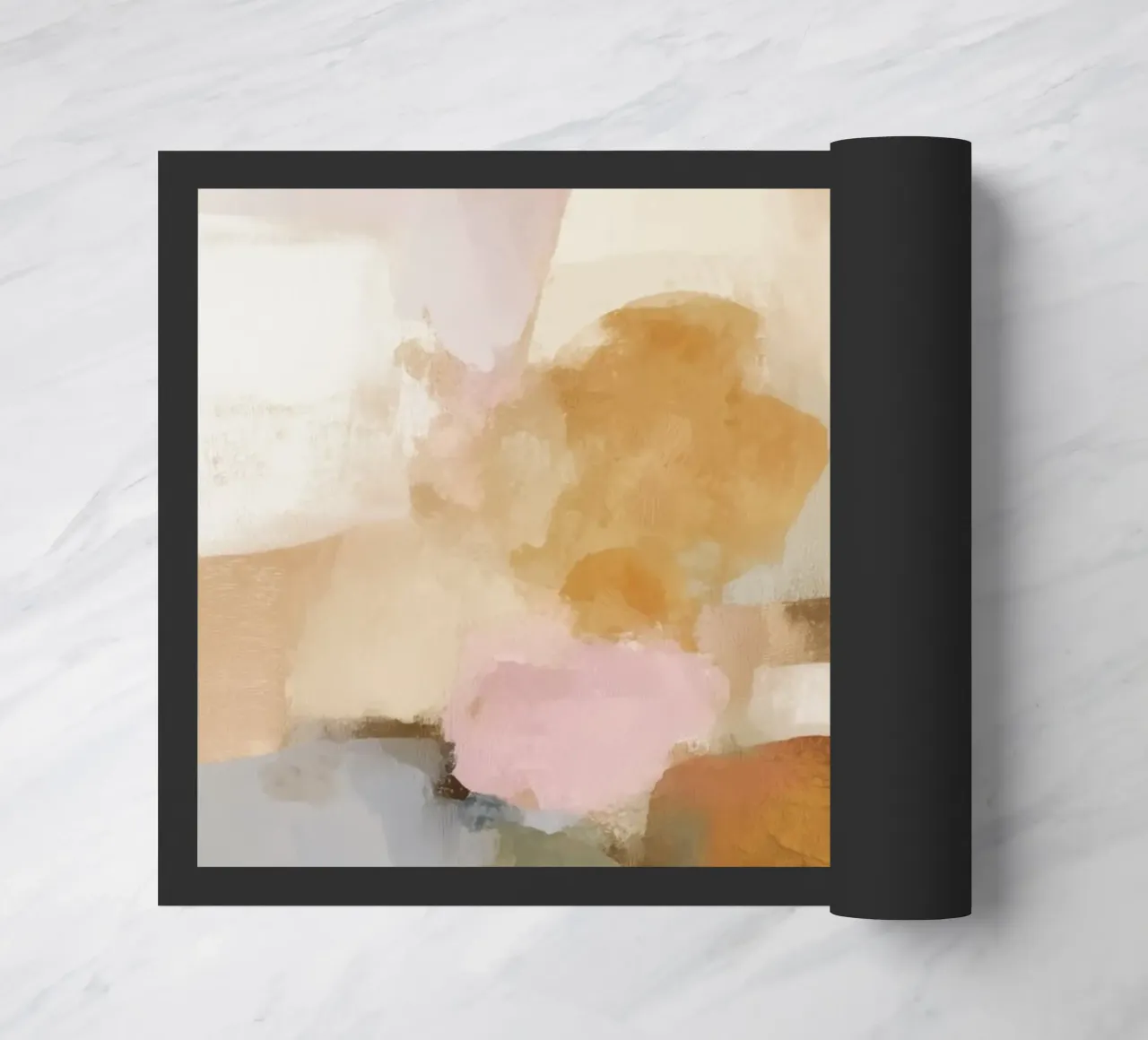 Romantic tranquillity forms doormat by Carinaprint