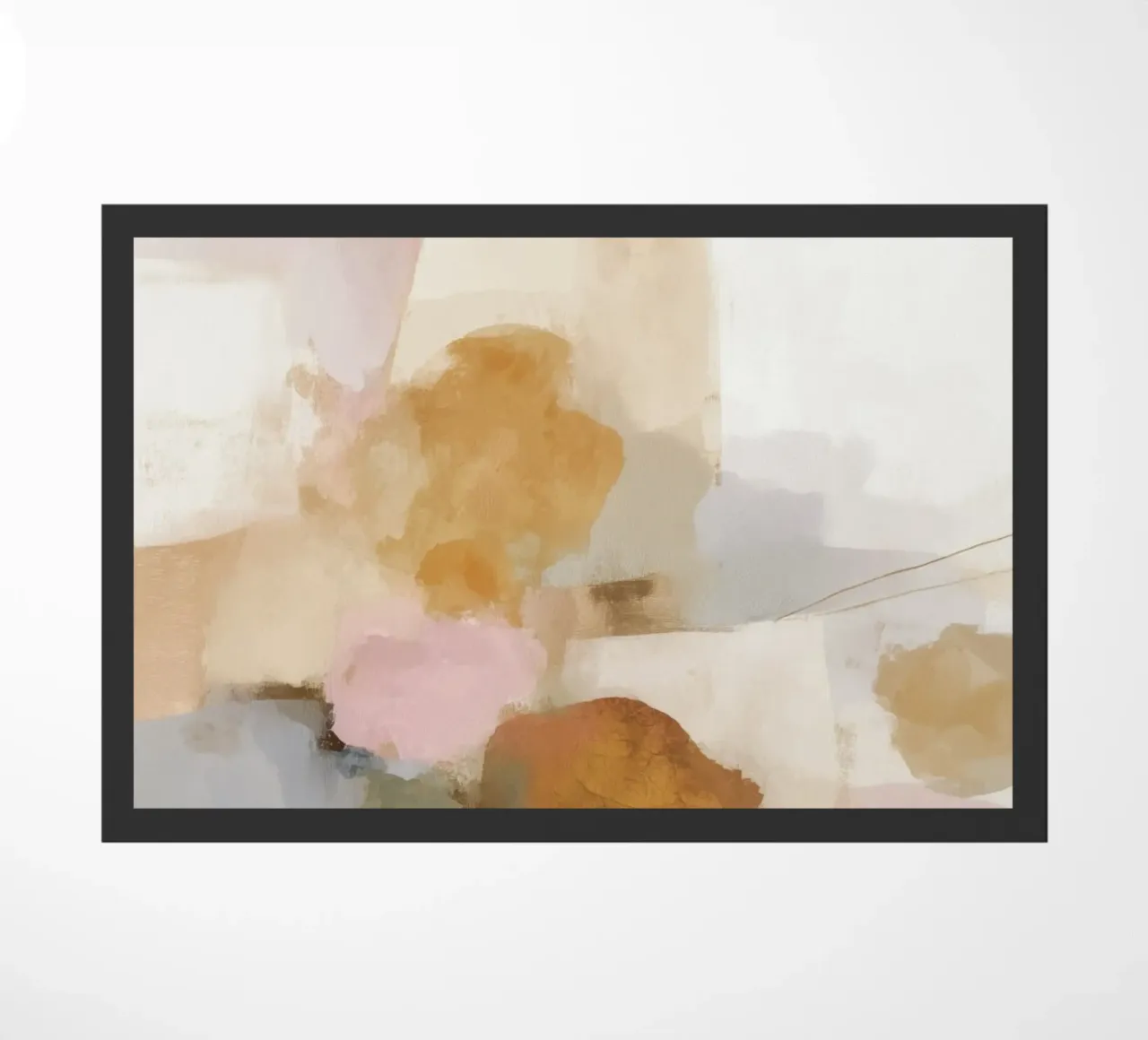 Romantic tranquillity forms doormat by Carinaprint