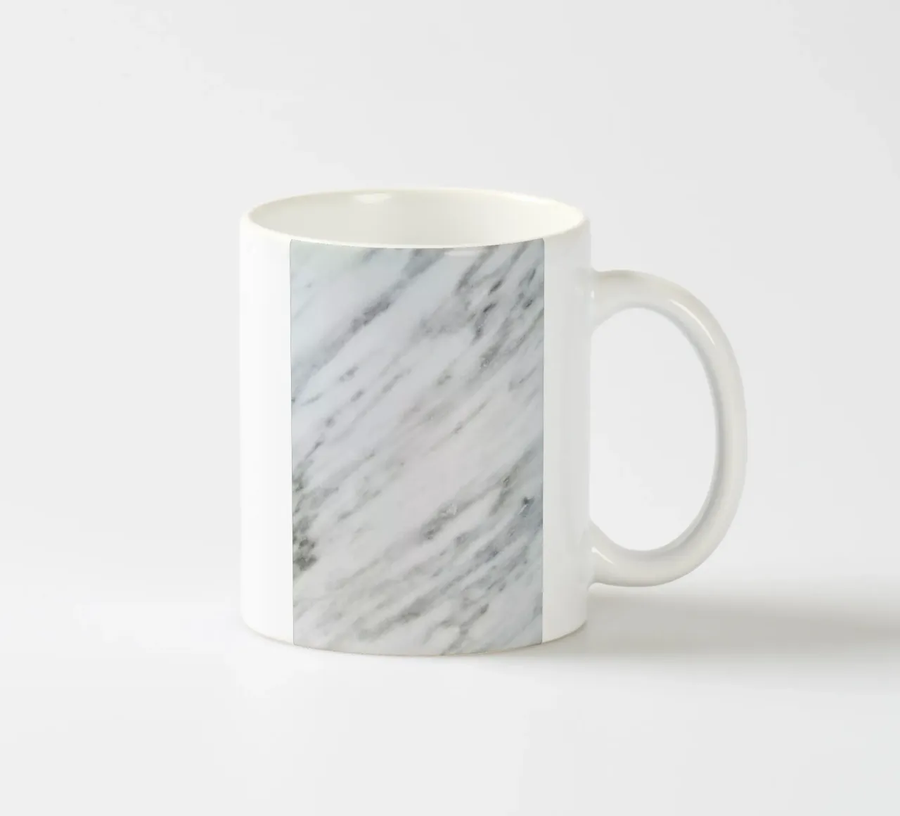 Carrara Italian Marble tazza in ceramica da cafelab