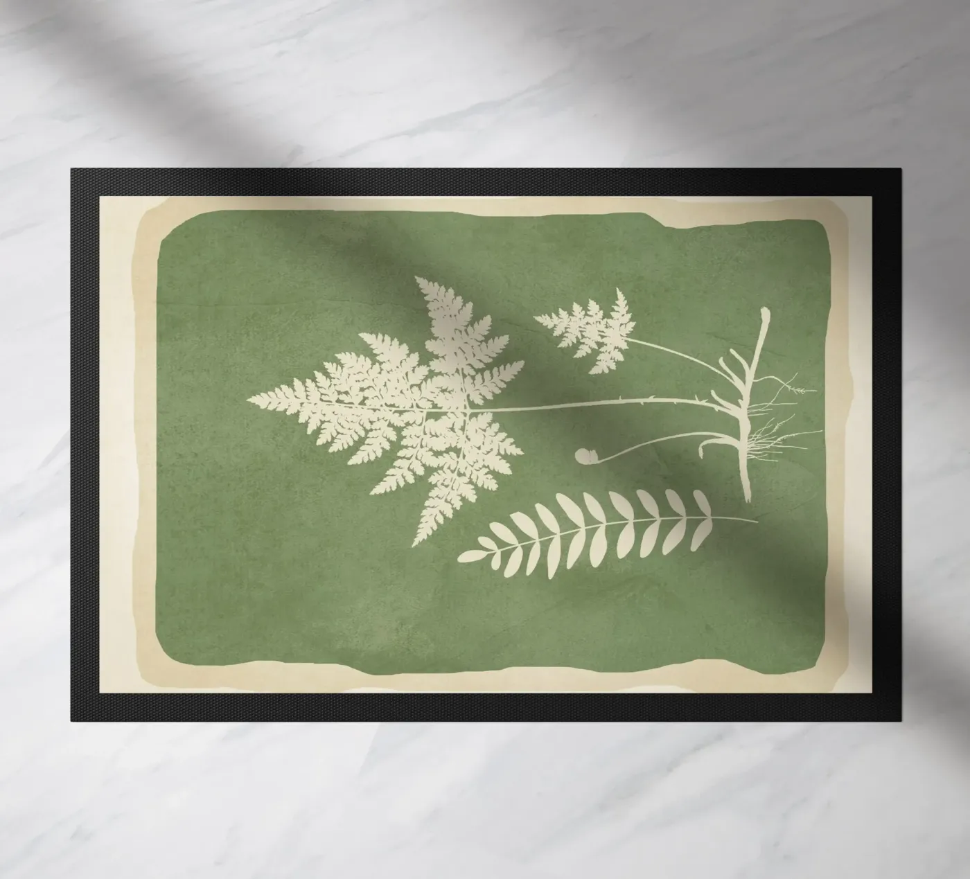 Leaf Design 1 Fußmatte von Nadjaa