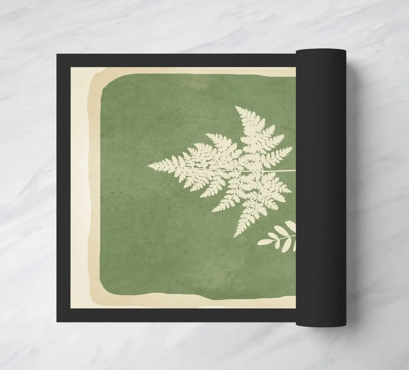 Leaf Design 1 Fußmatte von Nadjaa