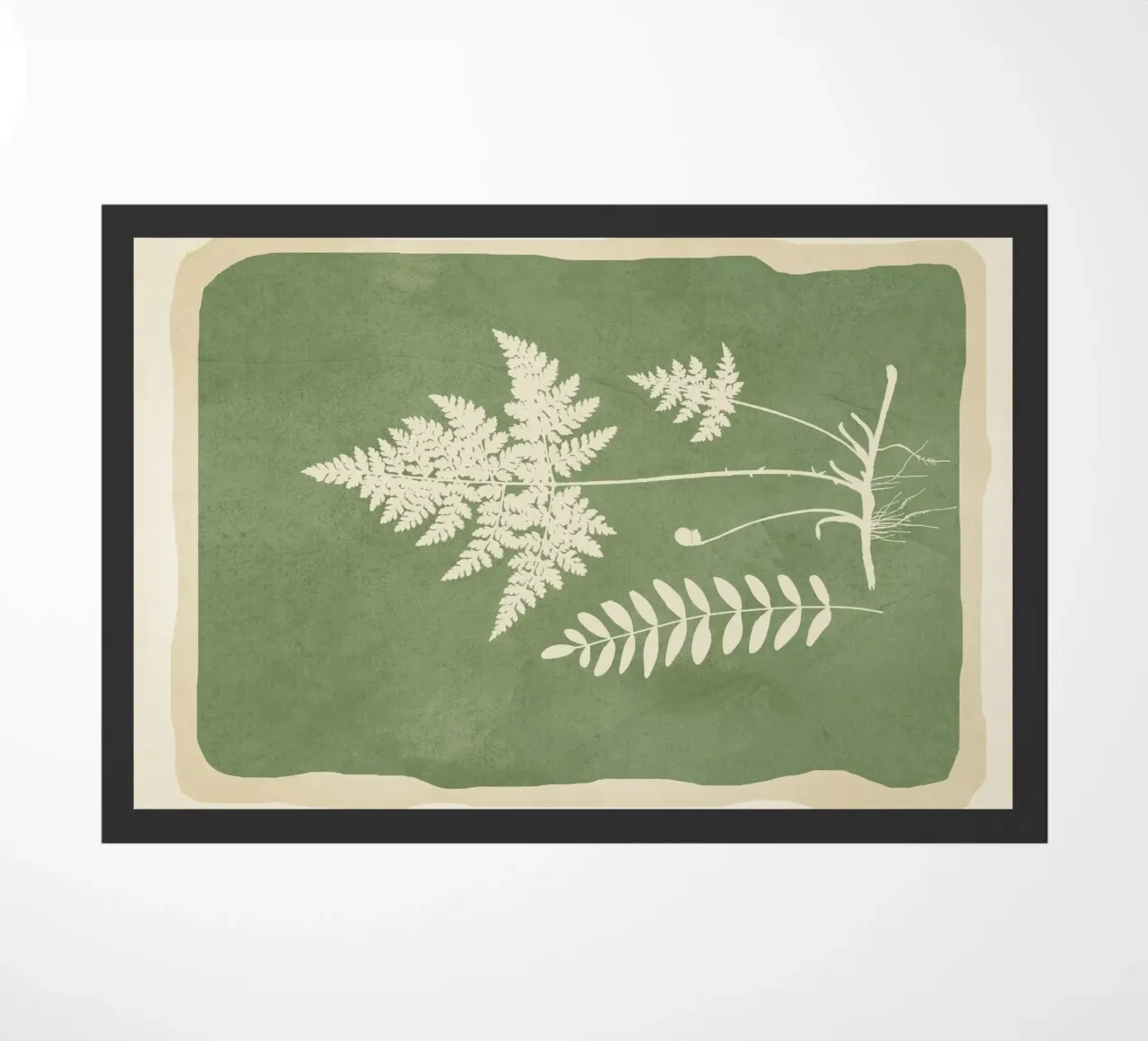 Leaf Design 1 Fußmatte von Nadjaa