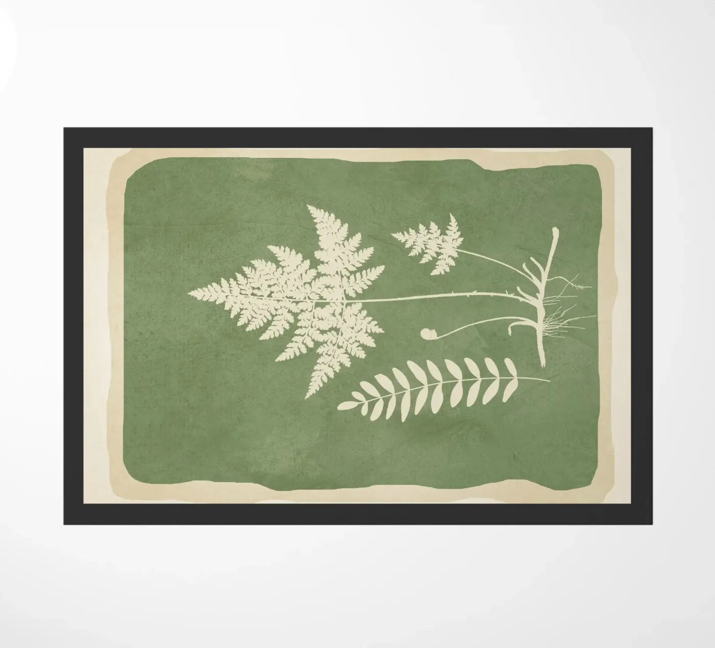 Leaf Design 1 Fußmatte von Nadjaa