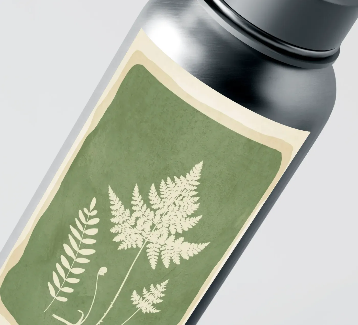 Leaf Design 1 sticker van Nadjaa