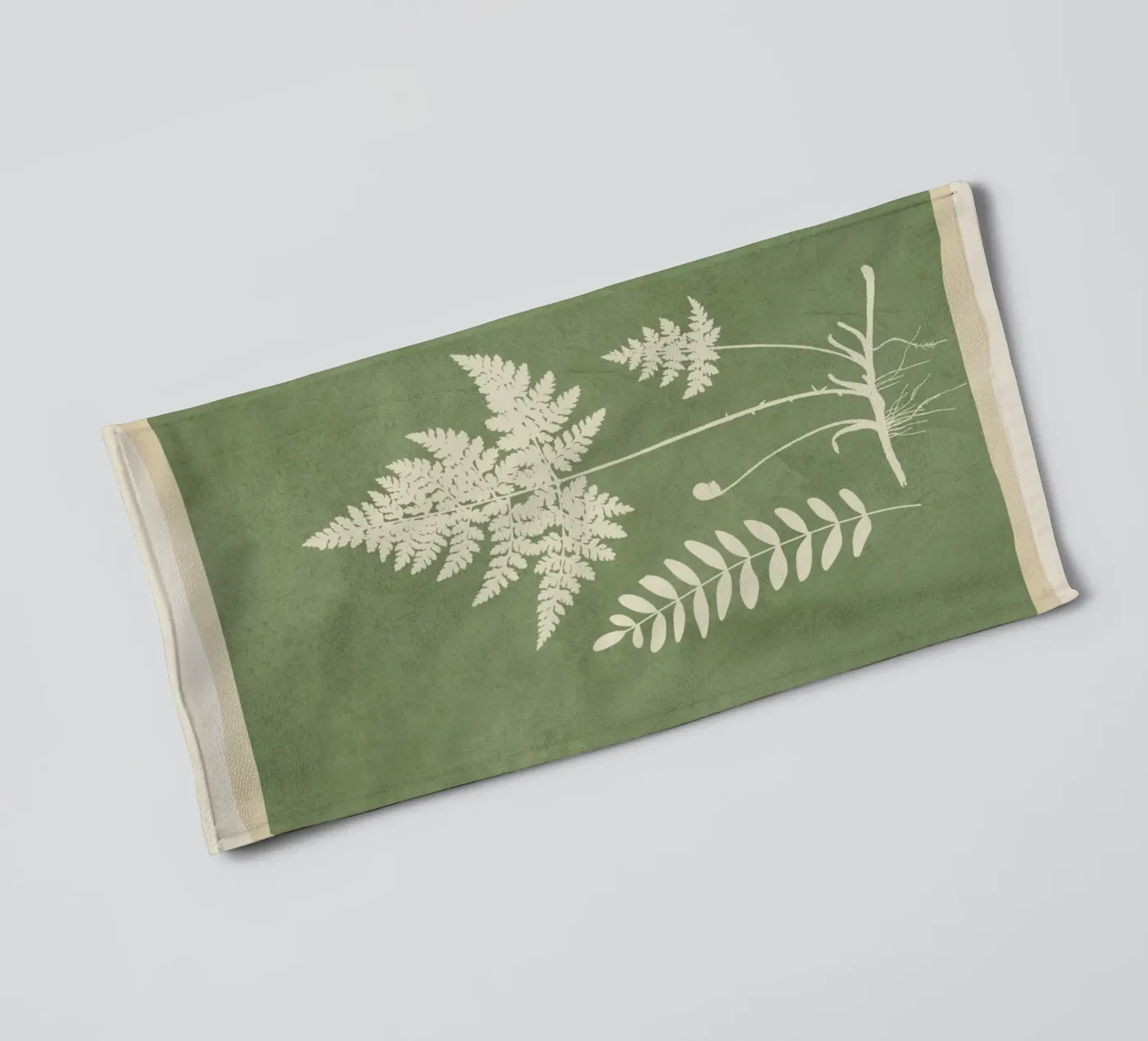 Leaf Design 1 Handtuch von Nadjaa