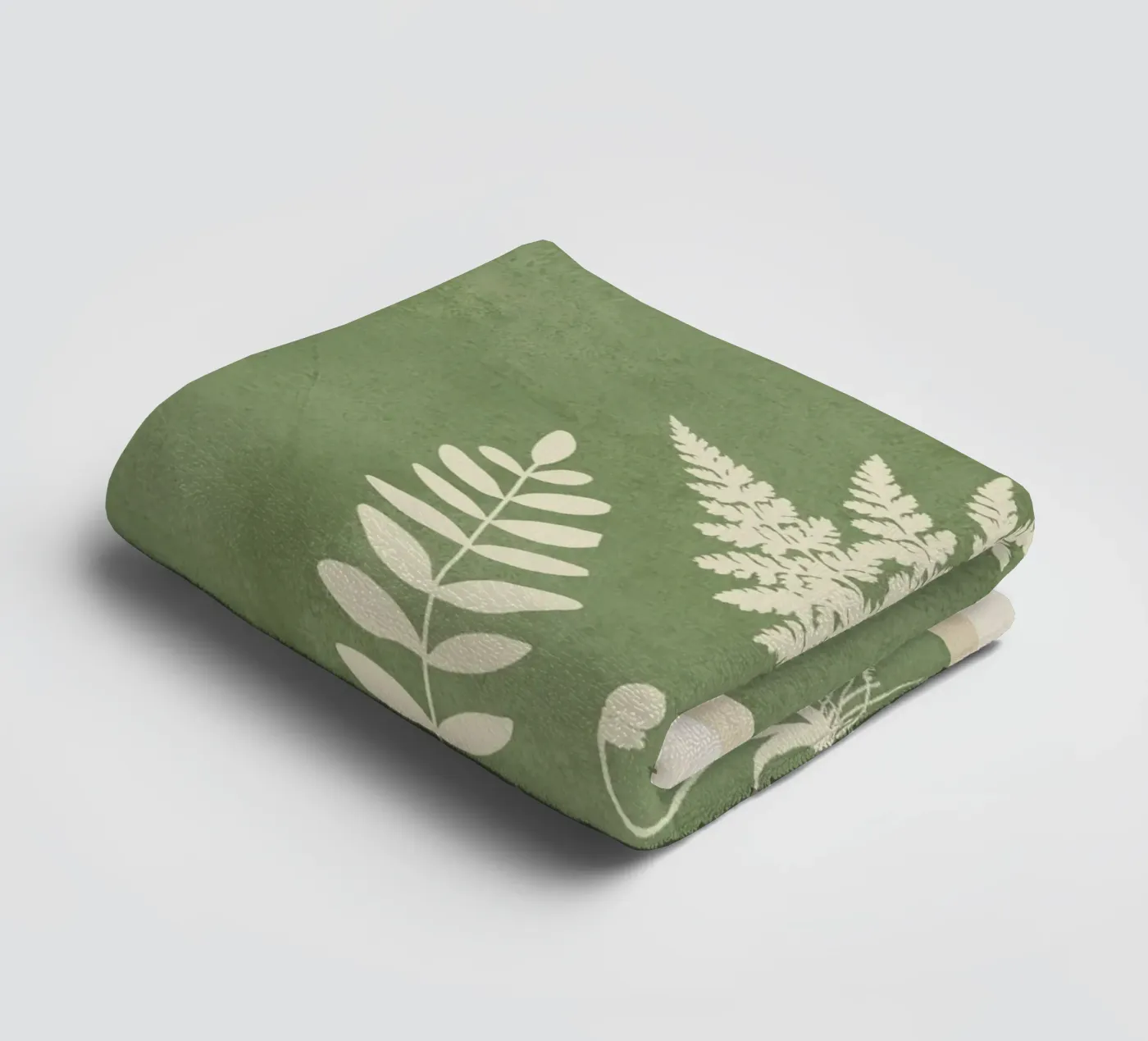 Leaf Design 1 Handtuch von Nadjaa