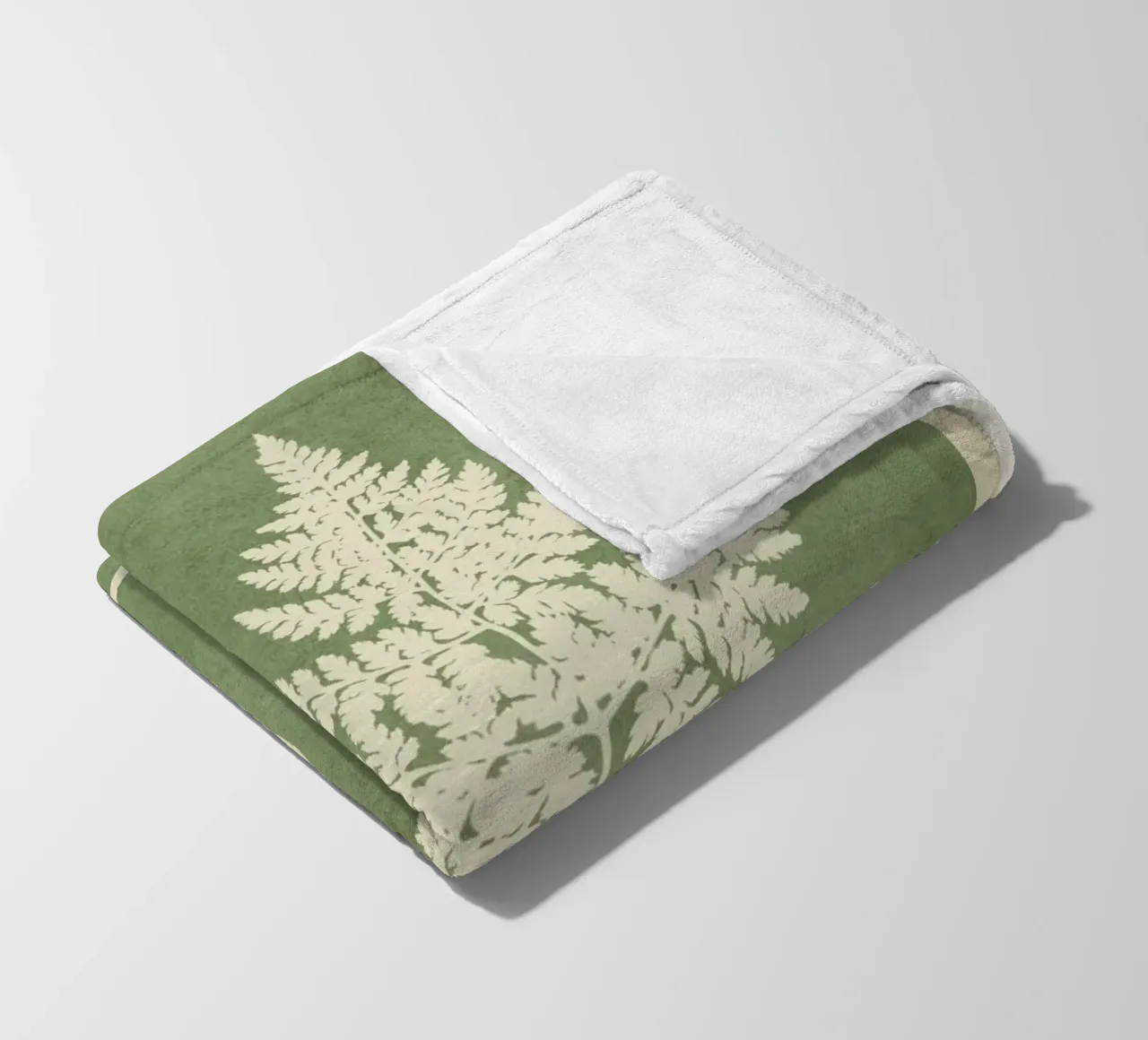 Leaf Design 1 Fleecedecke von Nadjaa