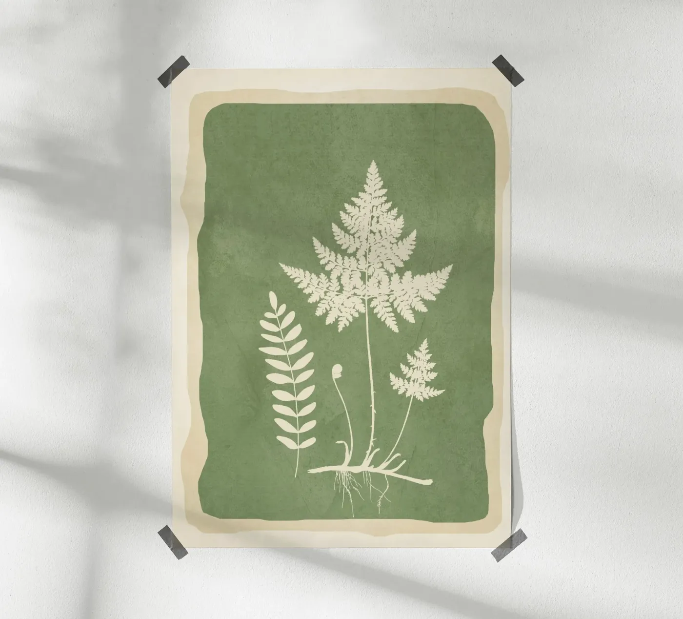 Leaf Design 1 poster van Nadjaa