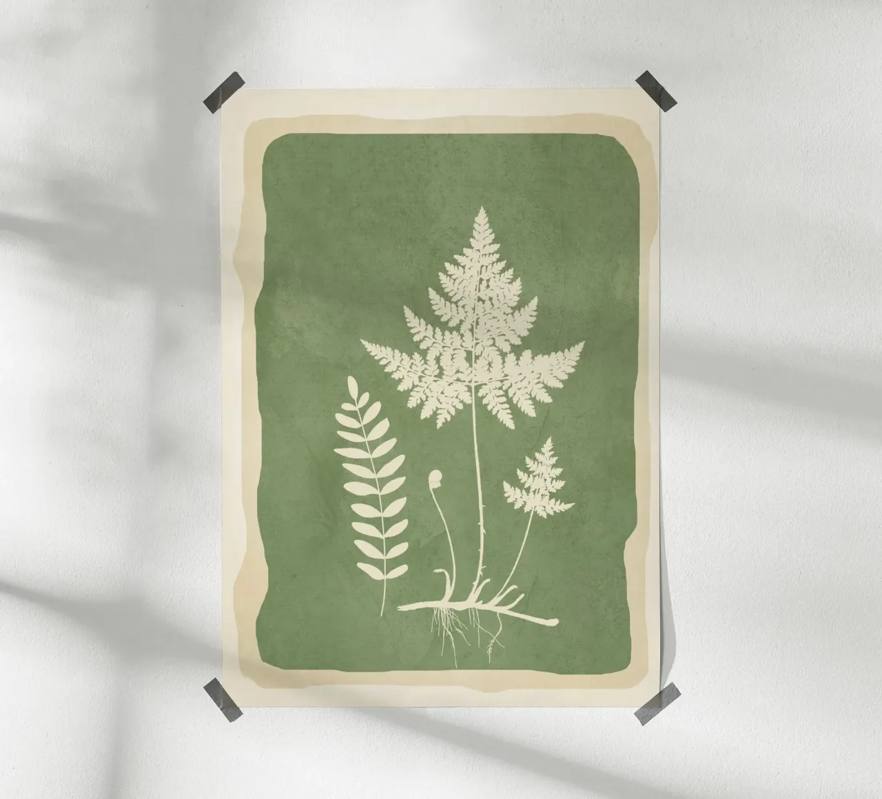 Leaf Design 1 poster van Nadjaa