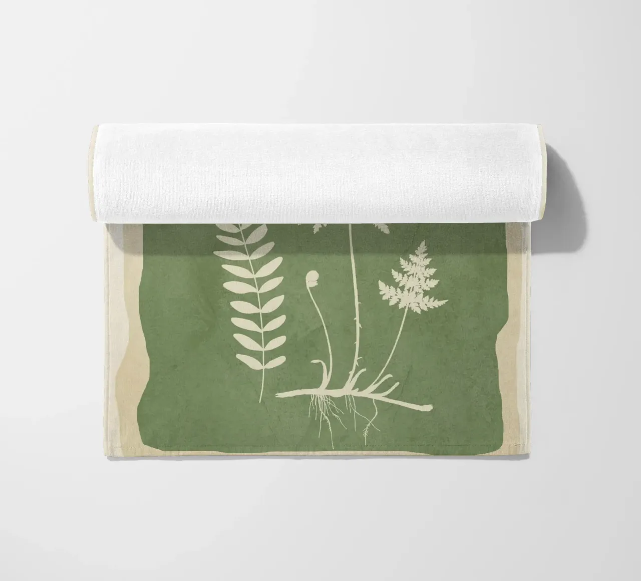 Leaf Design 1 telo mare da Nadjaa