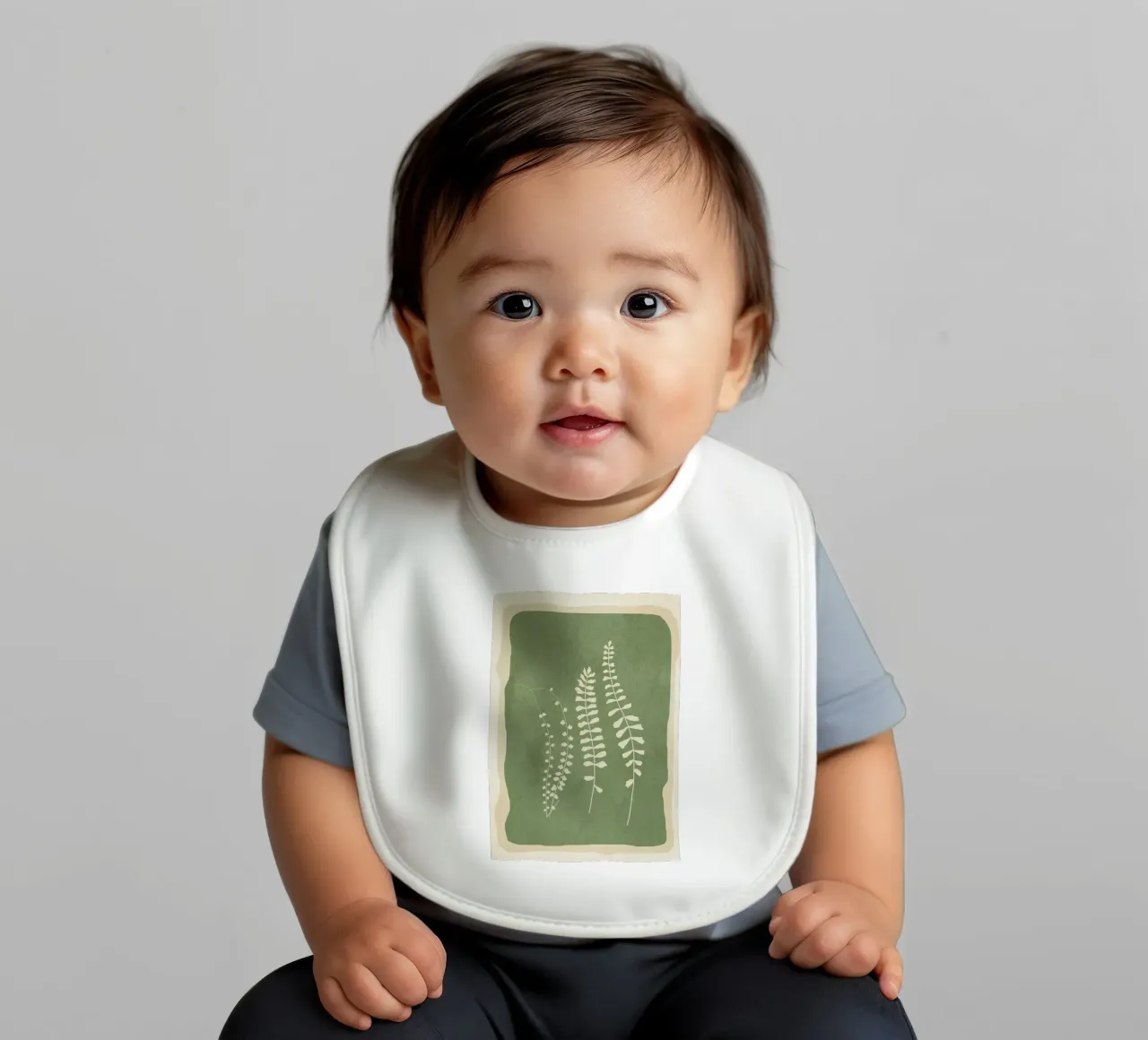 Leaf Design 2 bavaglino da Nadjaa