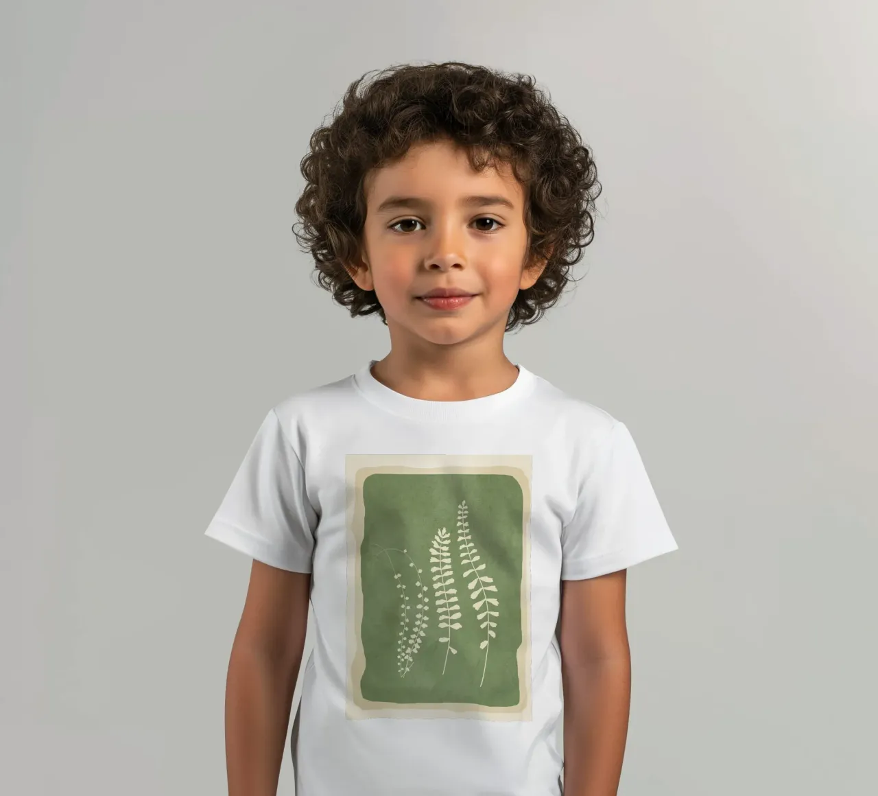 Leaf Design 2 t-shirt bambini da Nadjaa