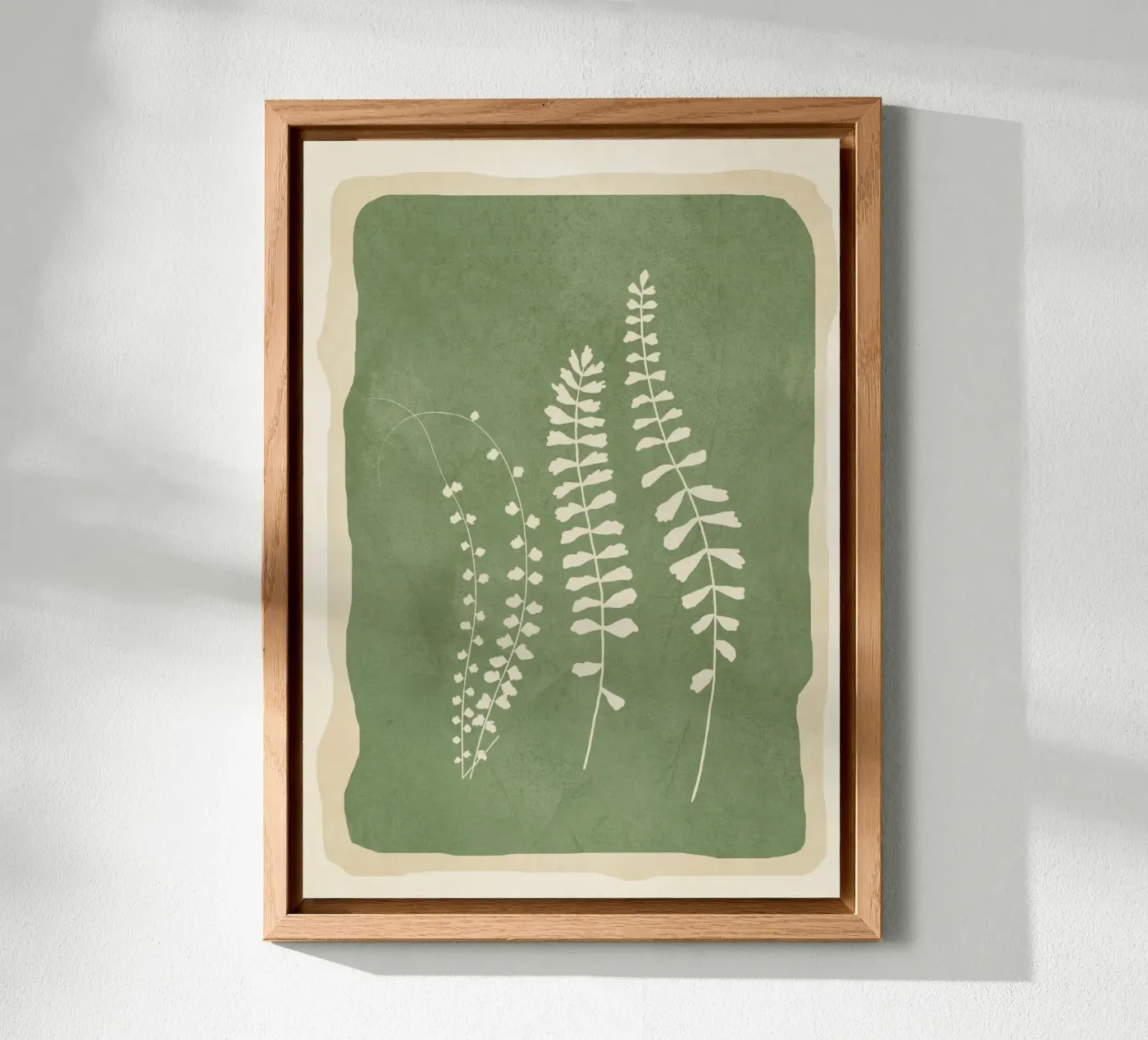 Leaf Design 2 Forex-Platte von Nadjaa