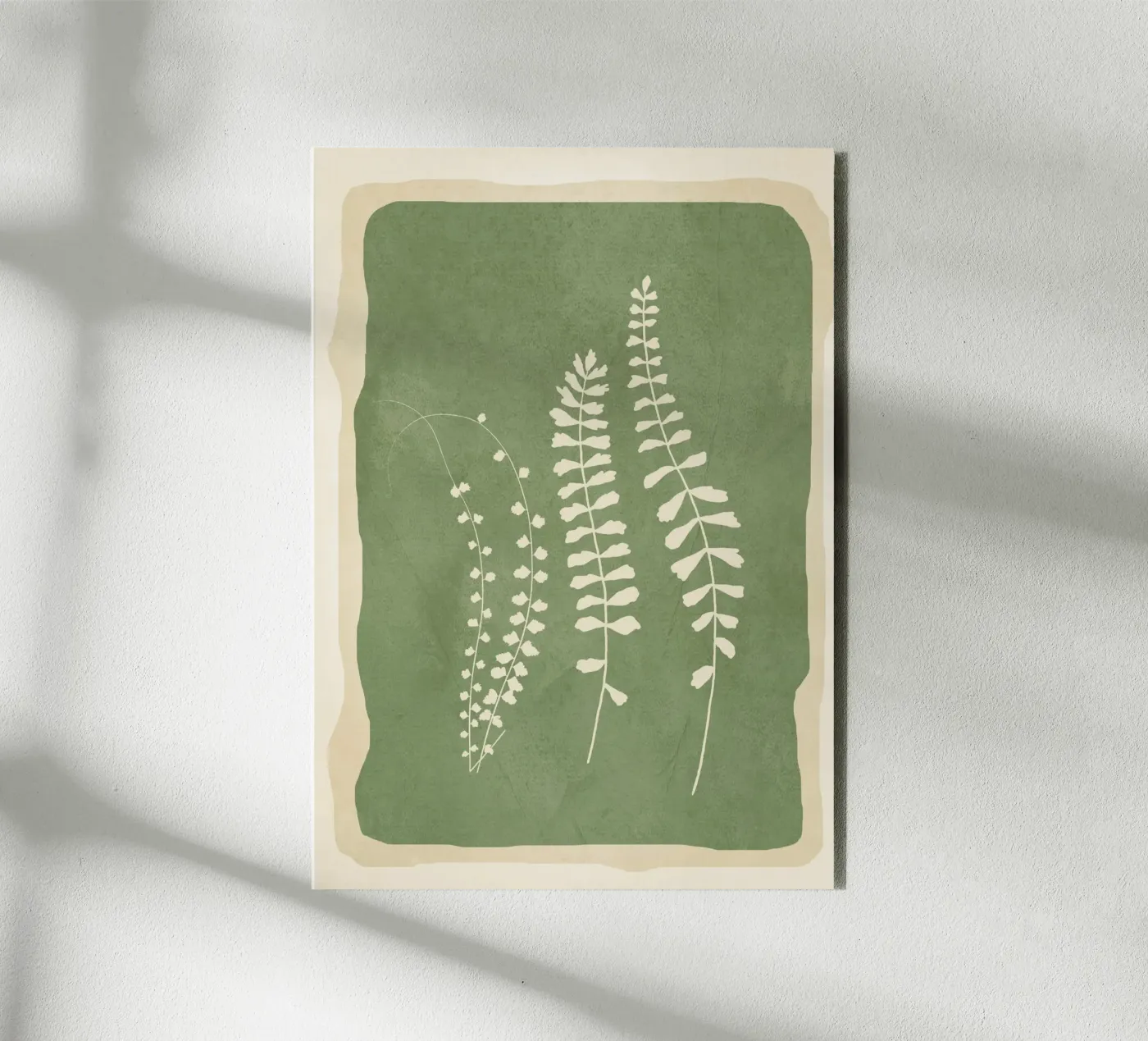 Leaf Design 2 Forex-Platte von Nadjaa